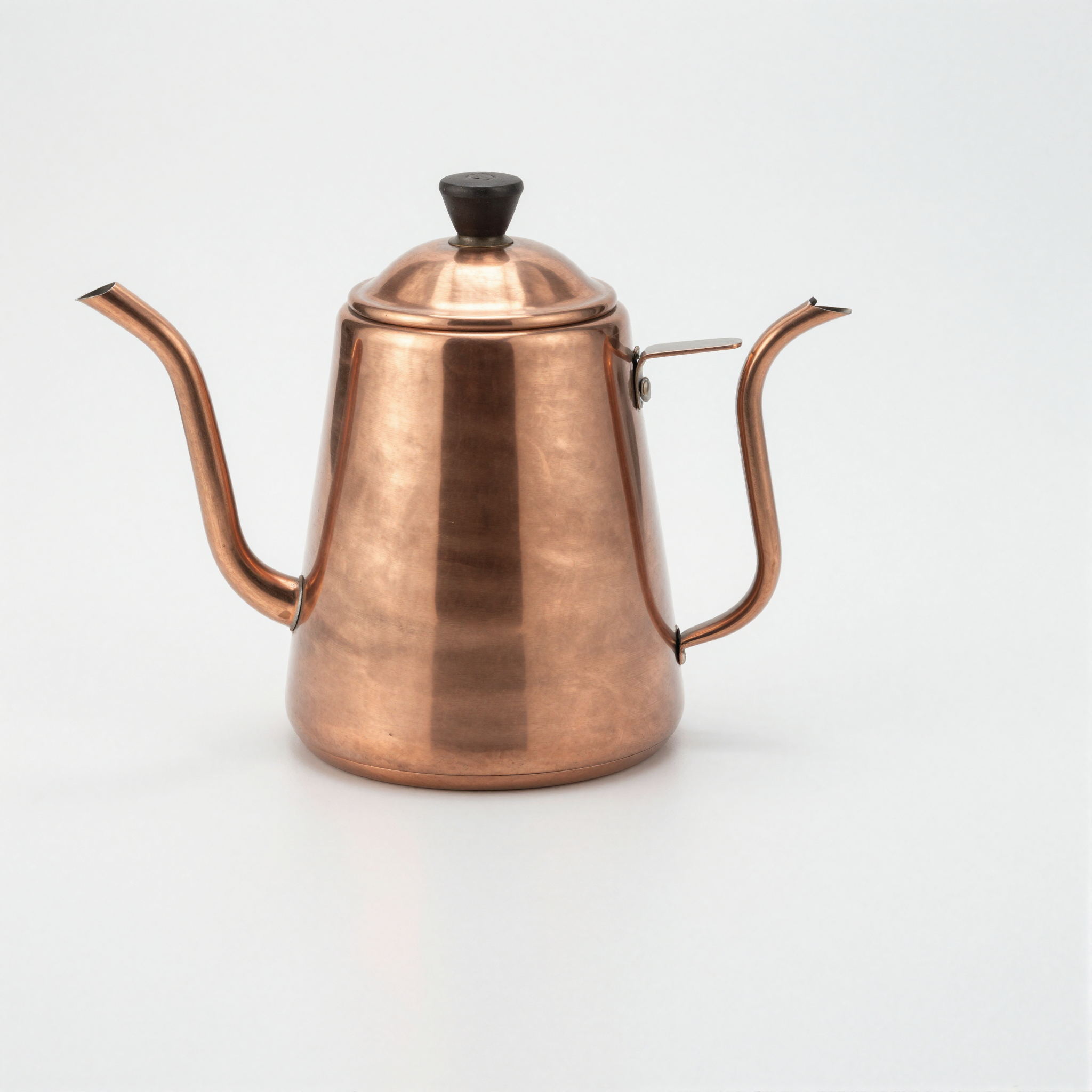 Copper Gooseneck Kettle detail