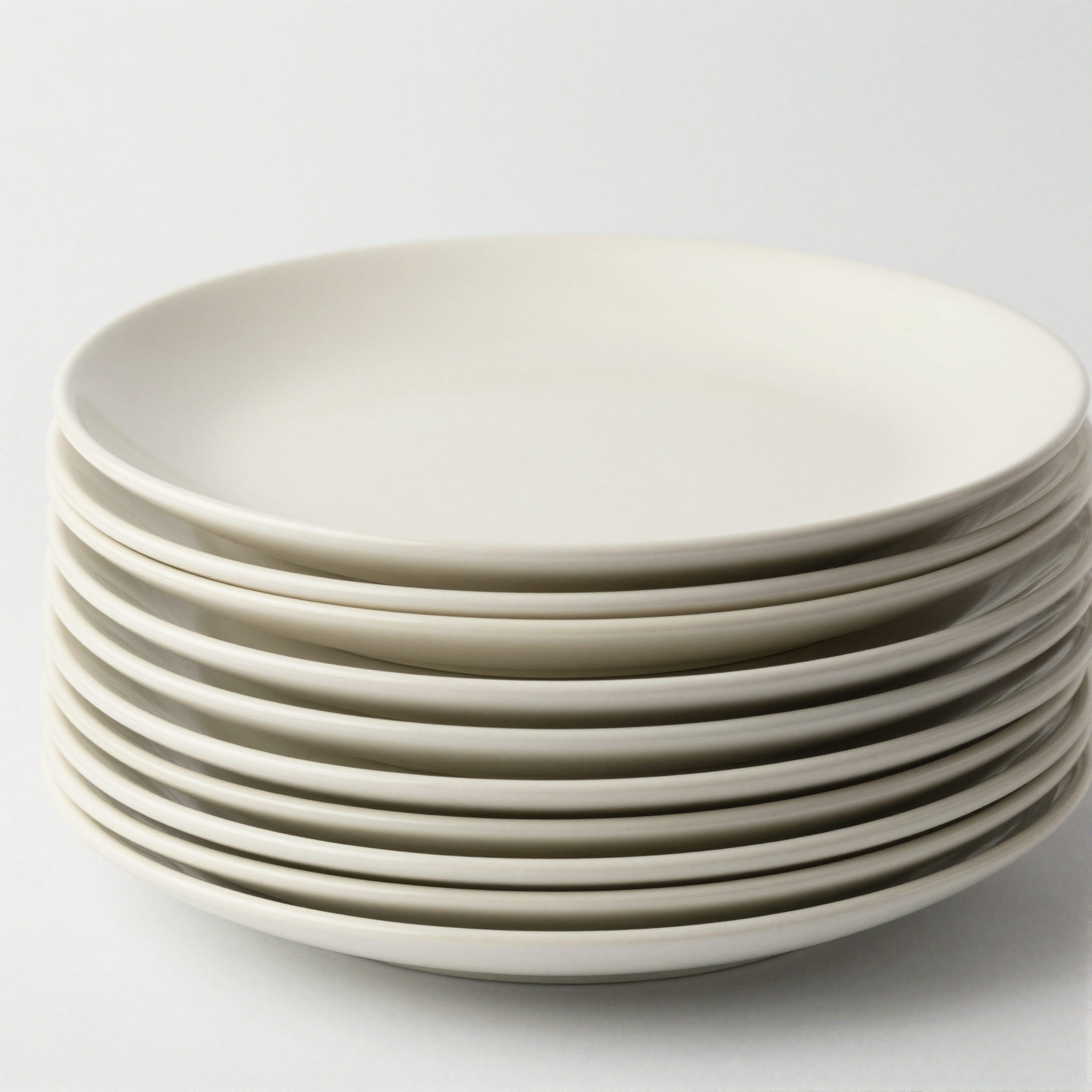 Stoneware Dinner Plates Set of 4 detail
