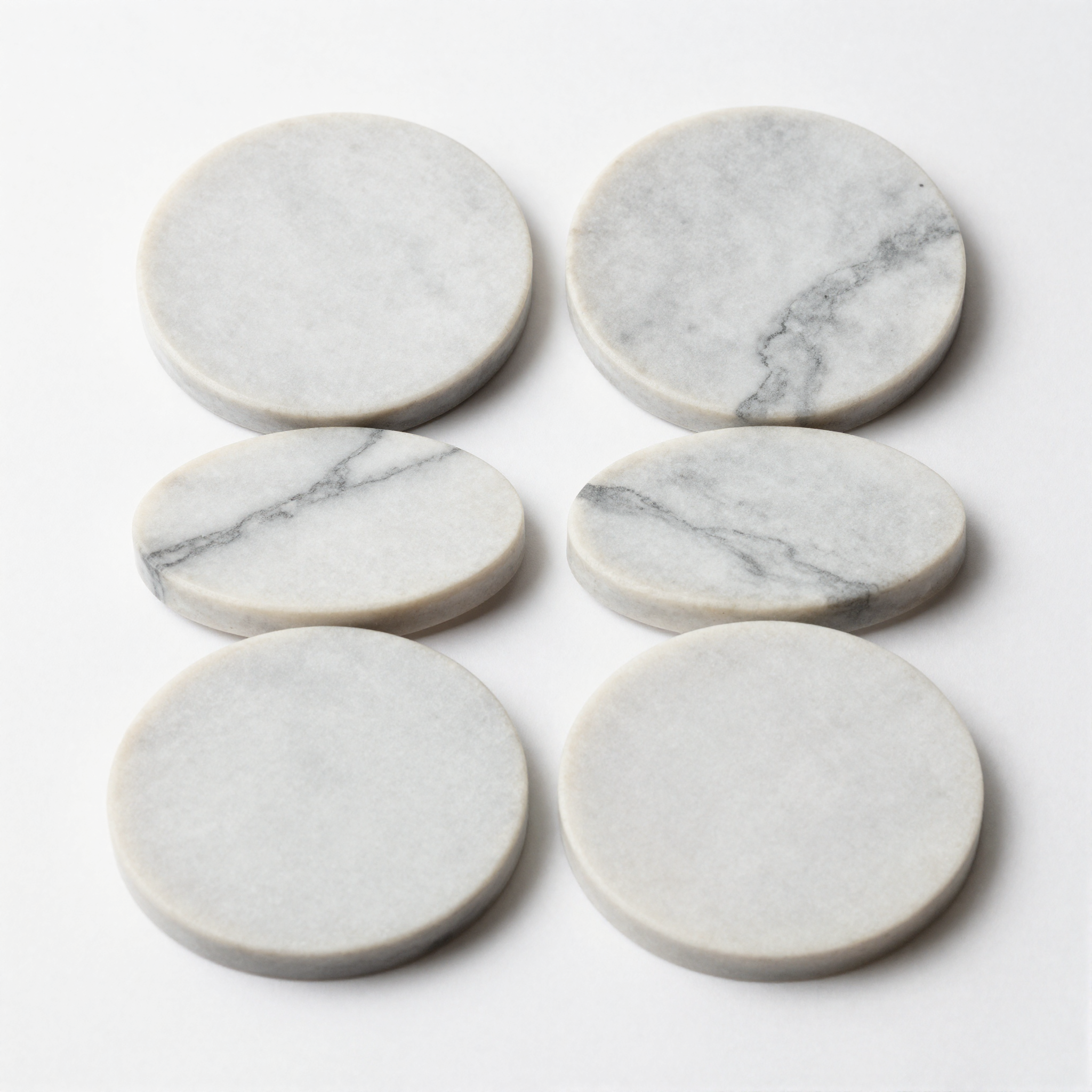 Marble Coasters Set of 4 detail