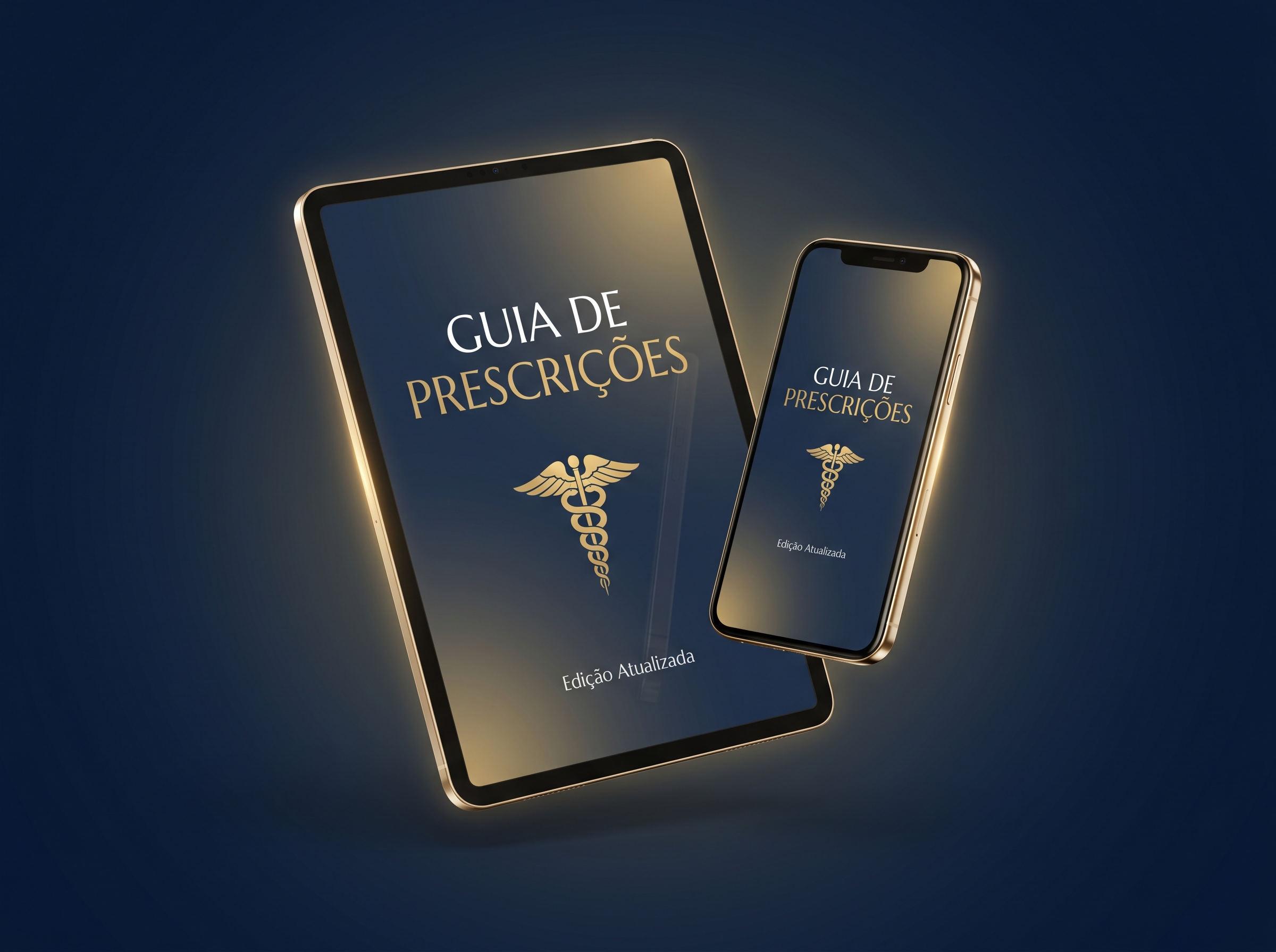Guia de Prescrições em tablet e celular