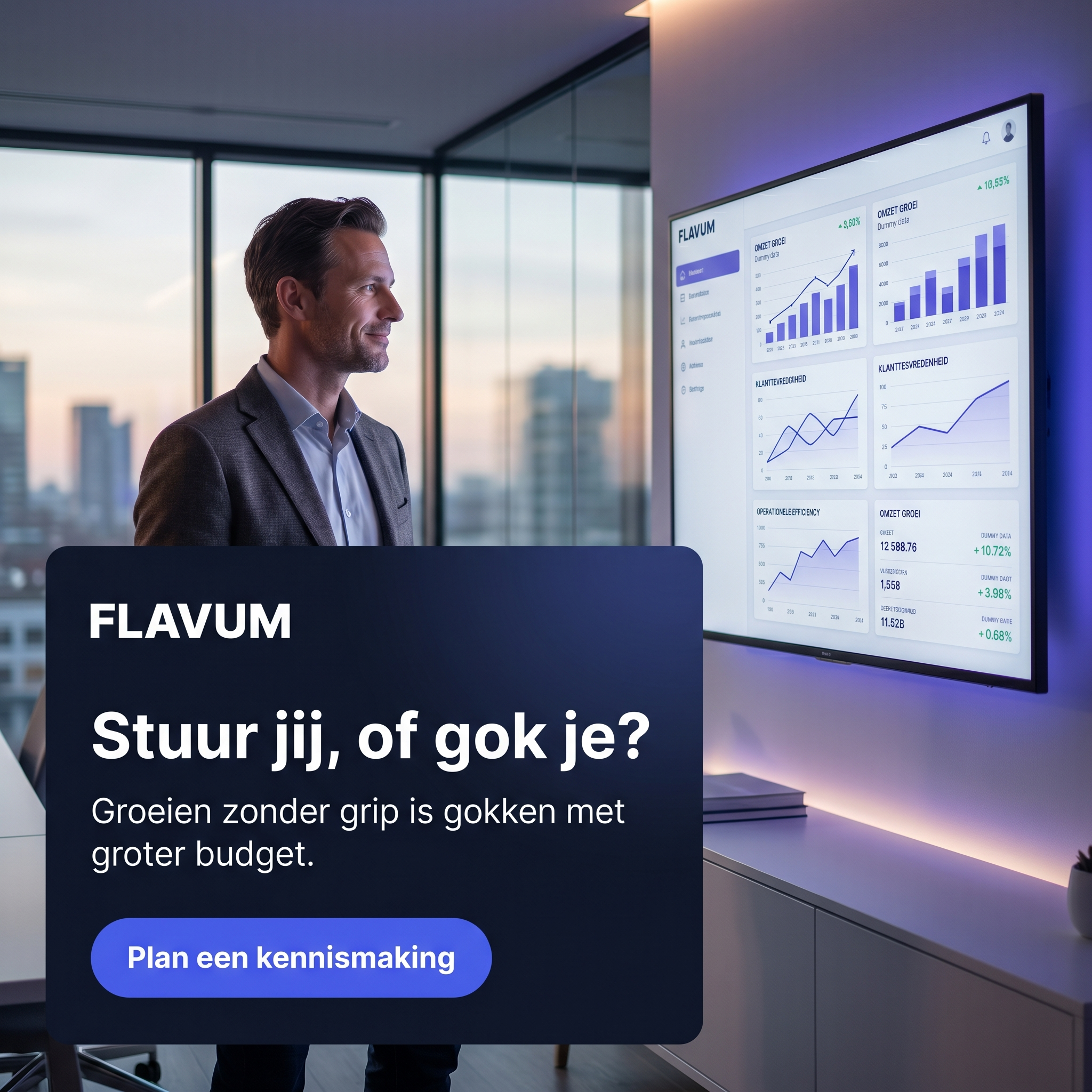Flavum advertentie — Raden of sturen?