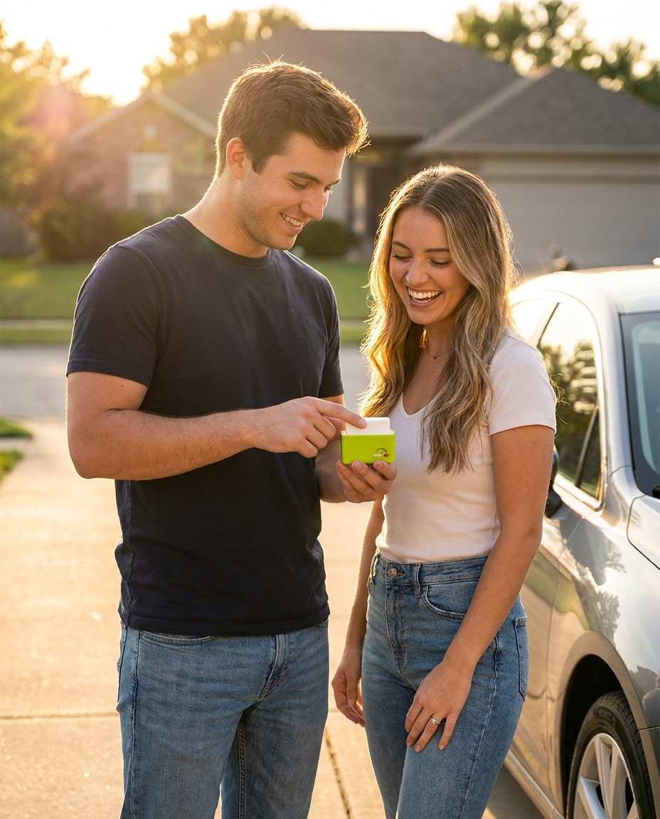 Couple with their FuelFixPro