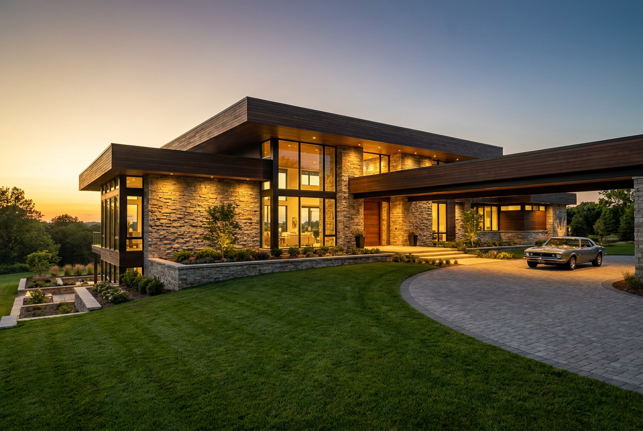 Luxury home financed with Zoom Mortgage