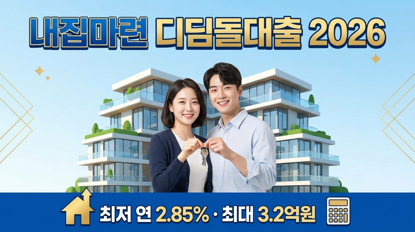 2026 내집마련 디딤돌대출