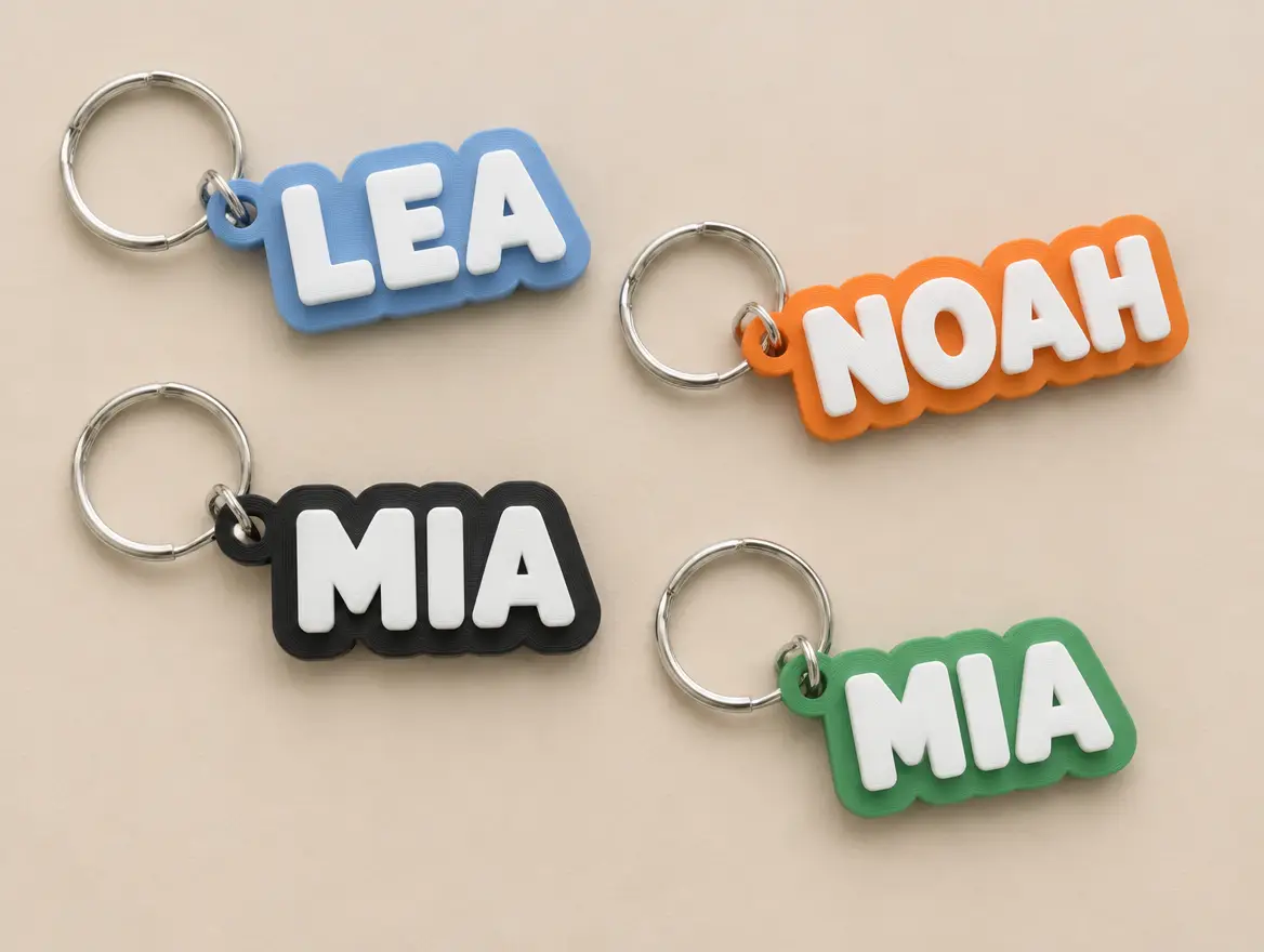 Porte-clés prénom