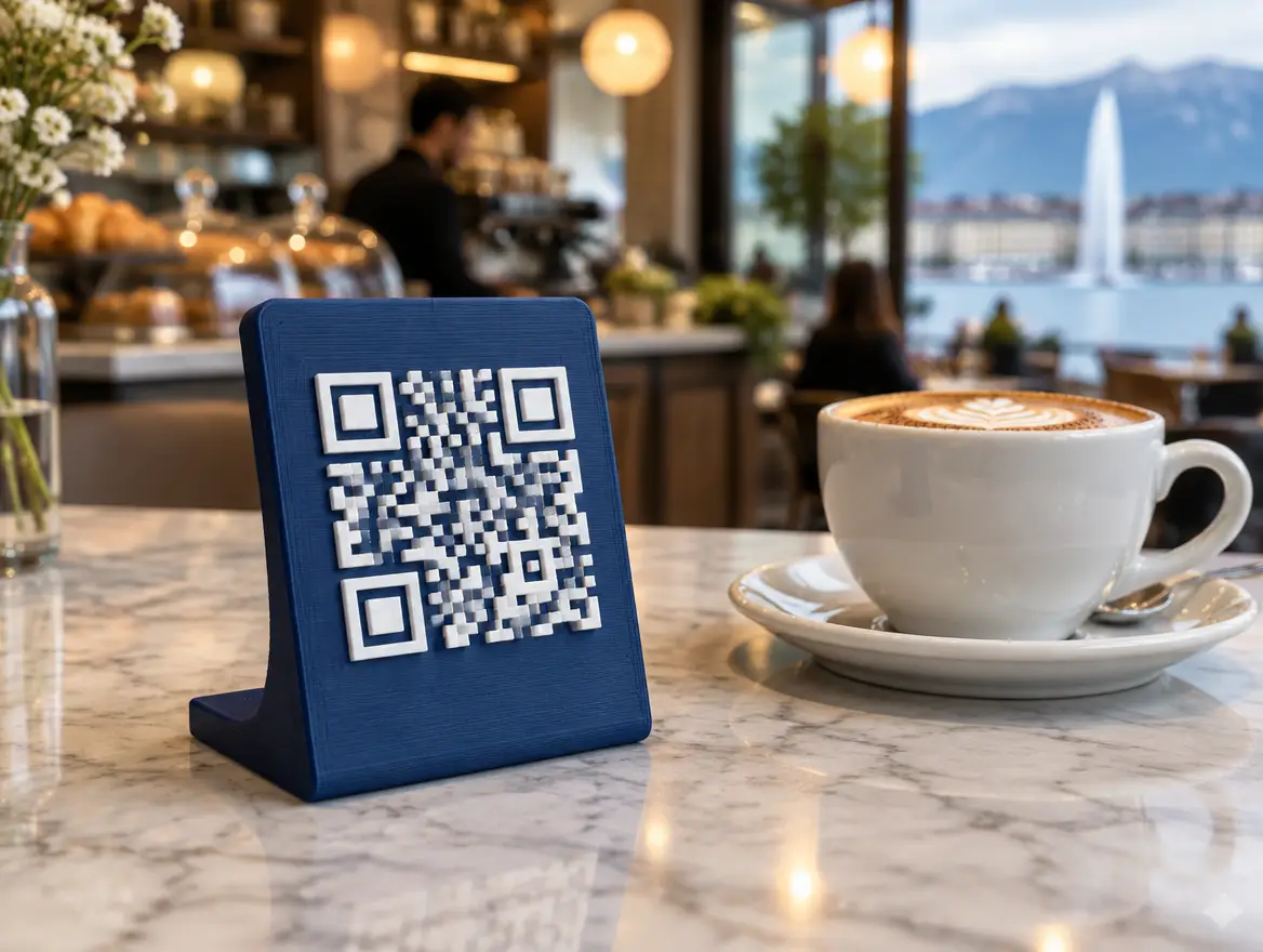 Présentoir QR / NFC
