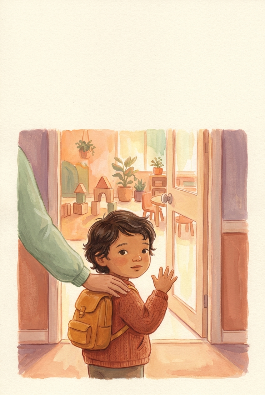 Starting Preschool: A Gentle Way to Ease the Goodbyes