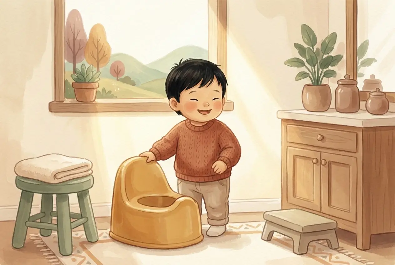 Gentle Potty Training: A Calm Way Through the Hardest Week