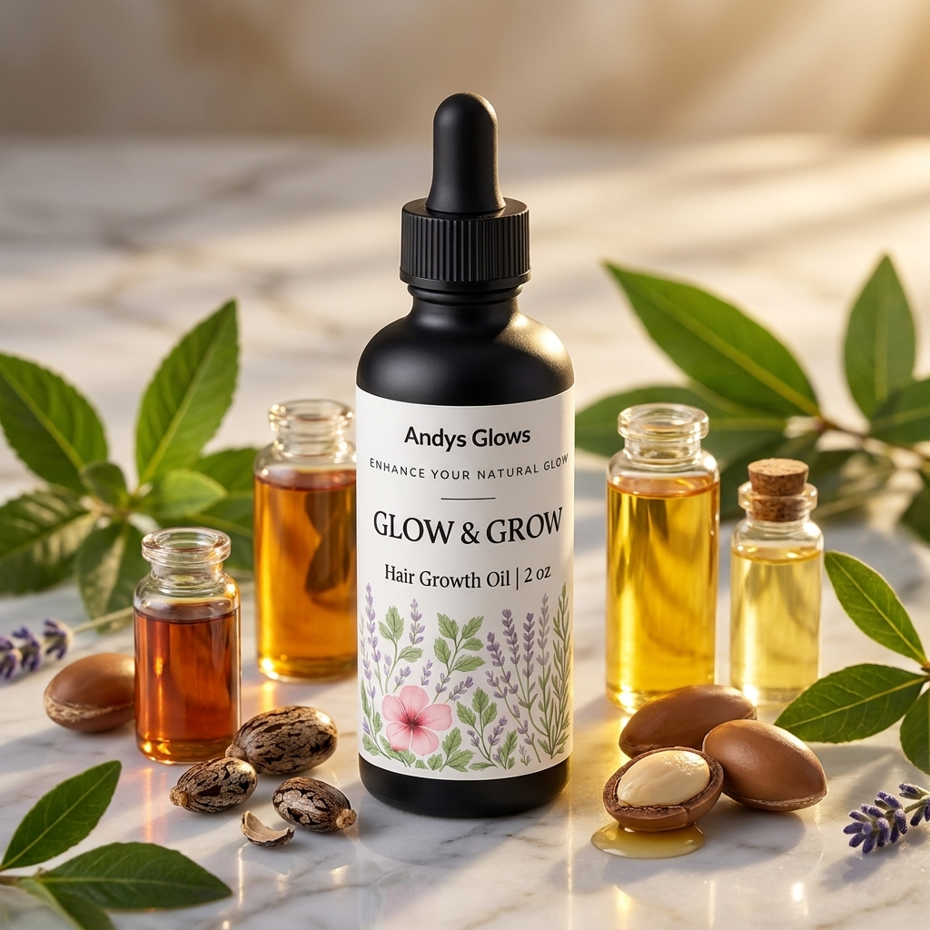 GLOW & GROW Hair Growth Oil