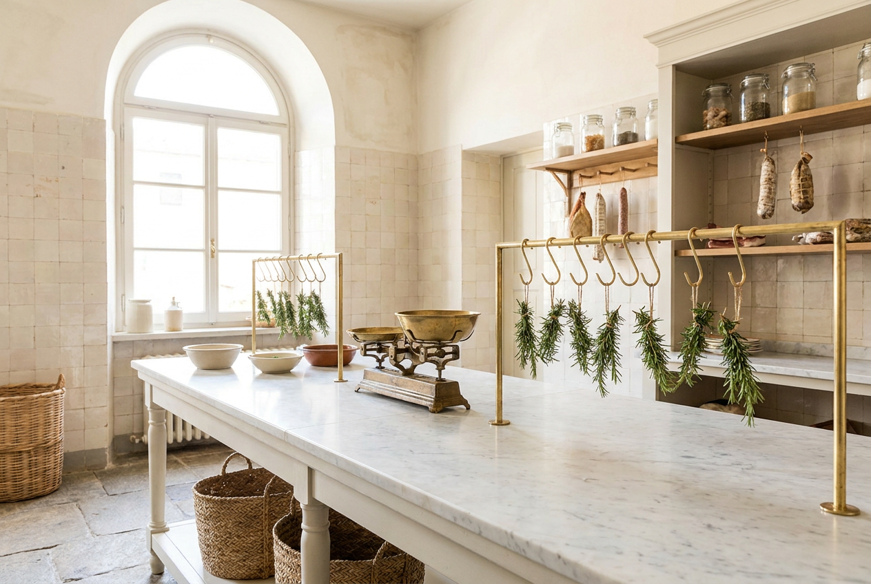 L’interno della bottega Parodi