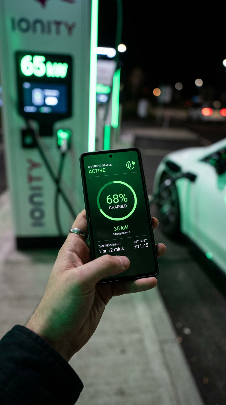 אפליקציית Zeno EV לניהול טעינת רכב חשמלי