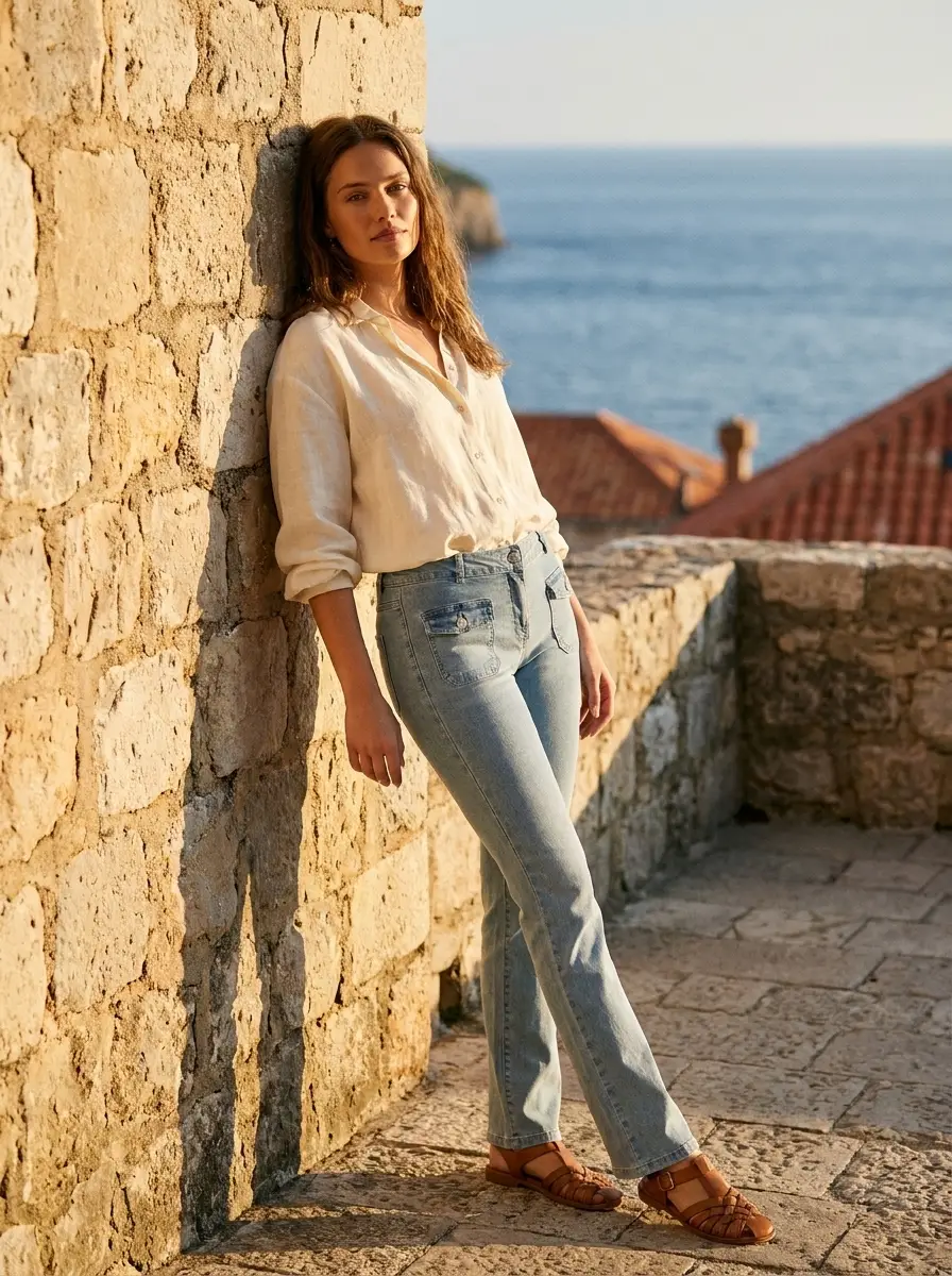 Morgan De Toi — Morgan De Toi Jeans Žene