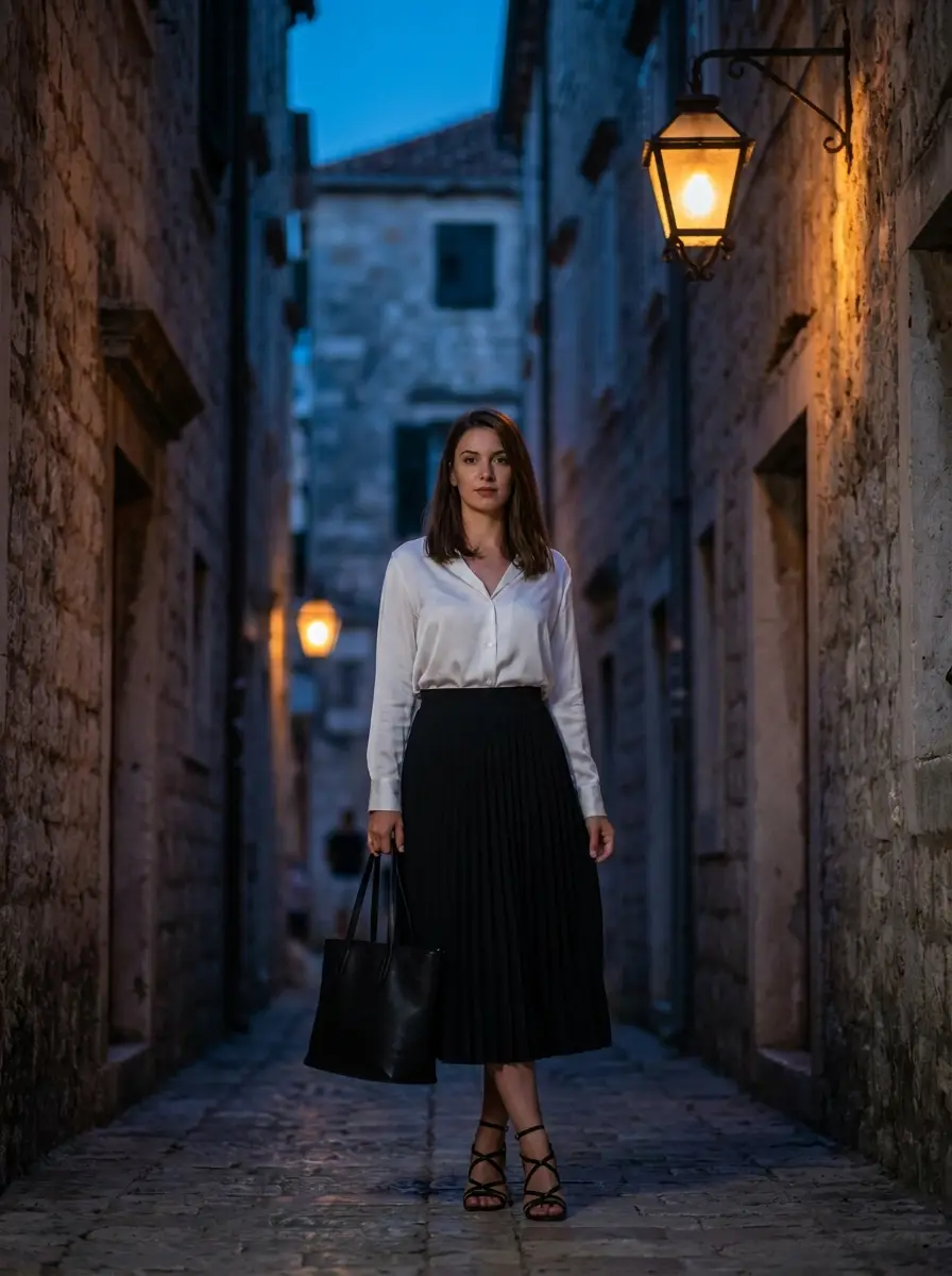 Outfit 2 · Hvar Evening.