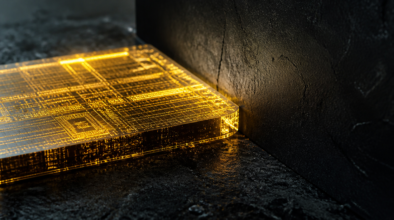 The silicon wall - a Bitcoin ASIC chip die is hardwired for SHA-256 and cannot run AI