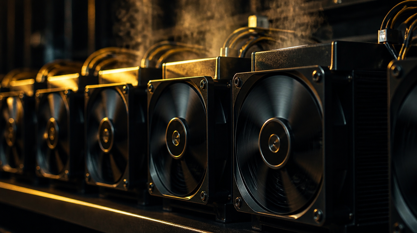 Air-cooled ASIC Bitcoin miners with high-speed fans - hydro vs air cooling