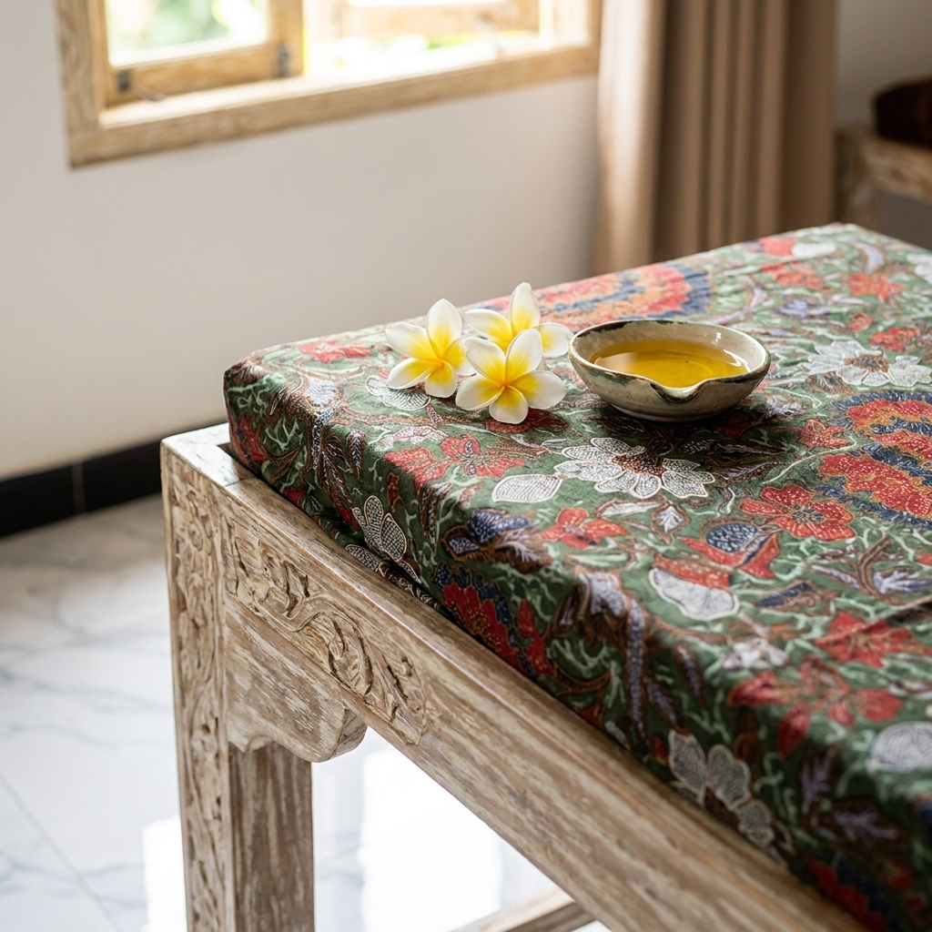 Massage oil and frangipani