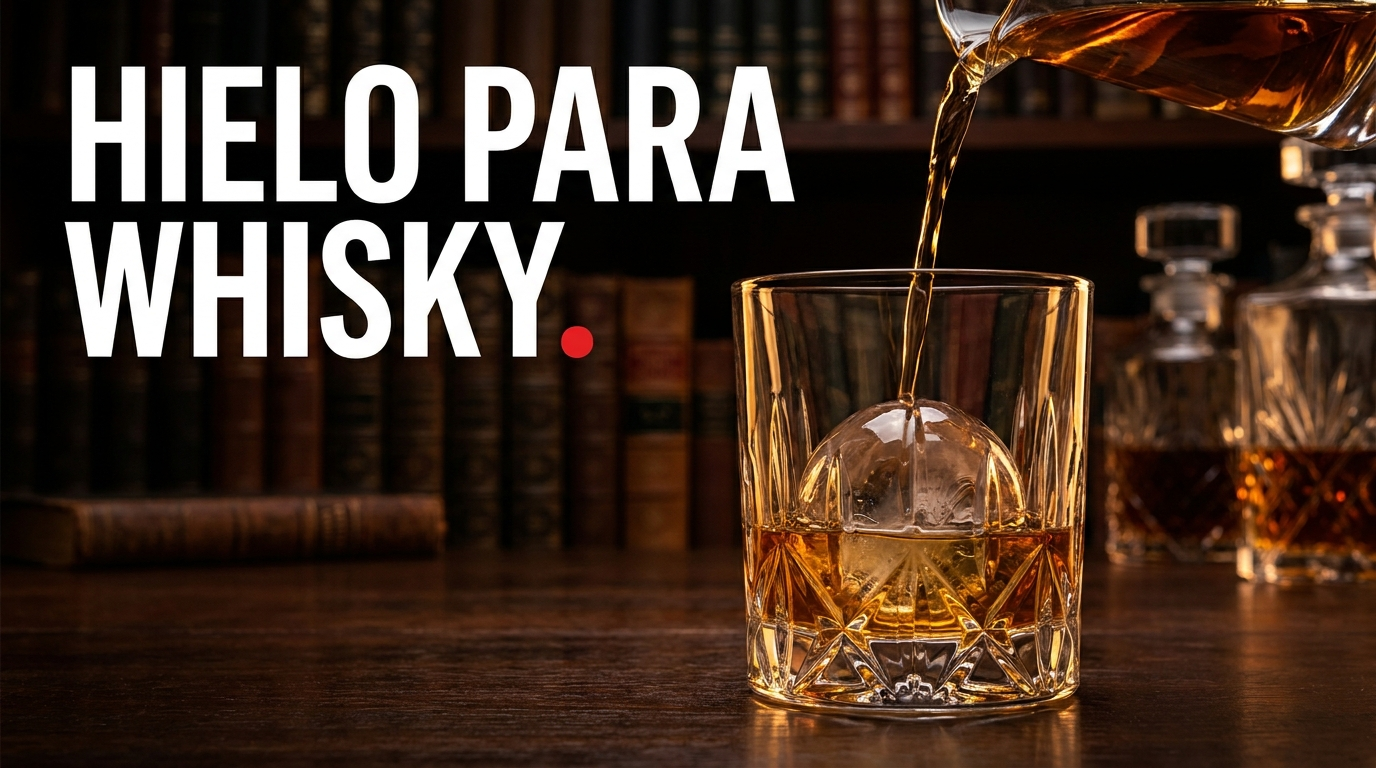 Hielo para whisky