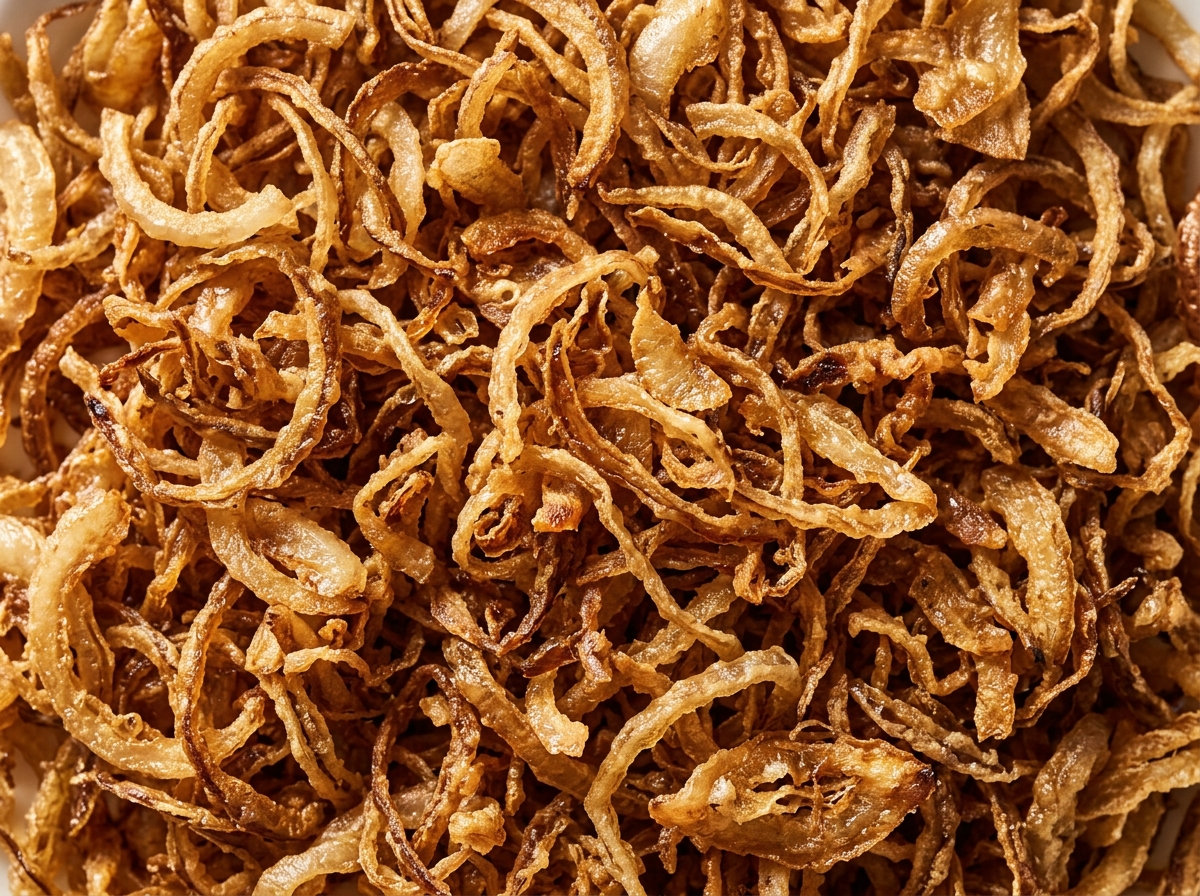 Crispy fried onion
