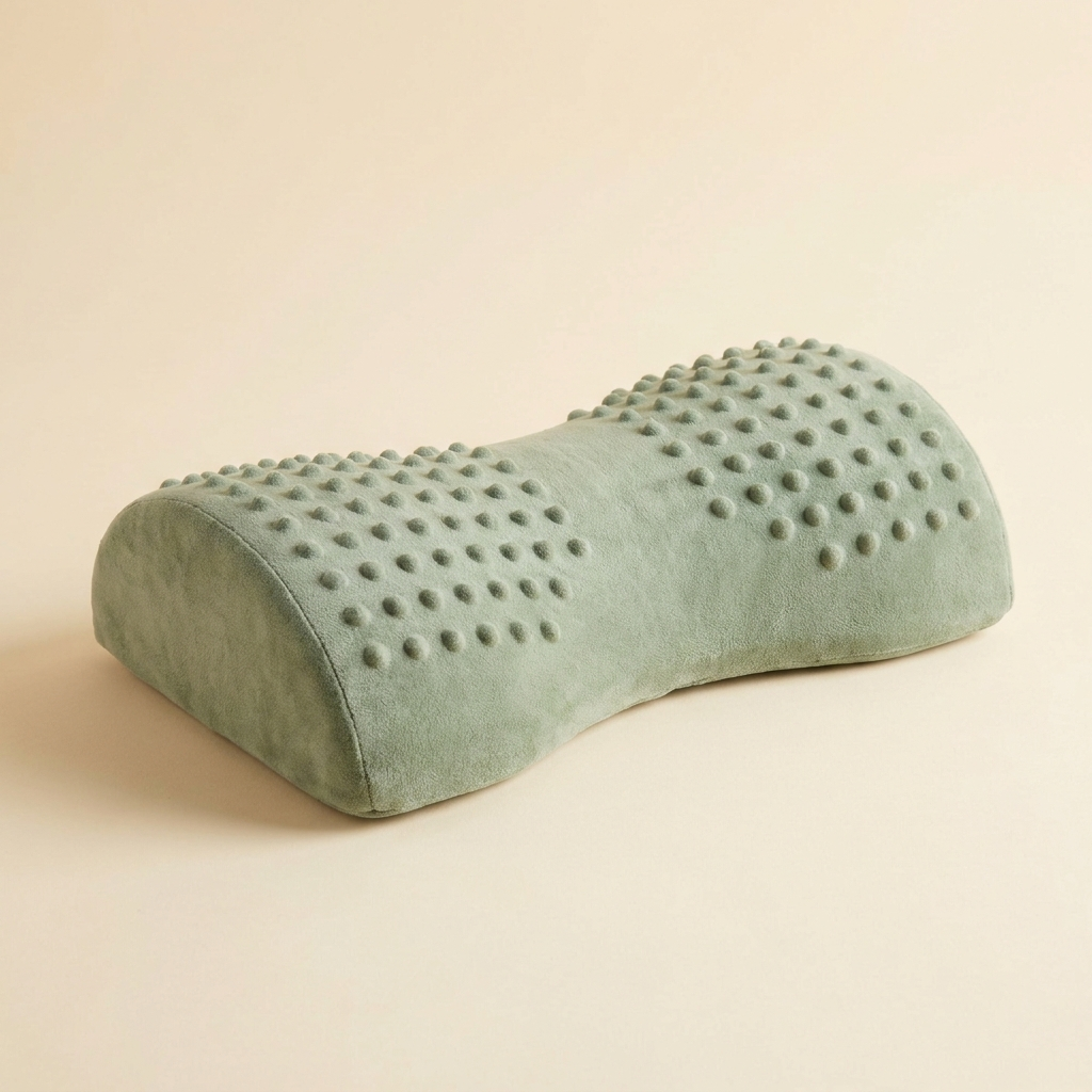 Acupressure neck pillow