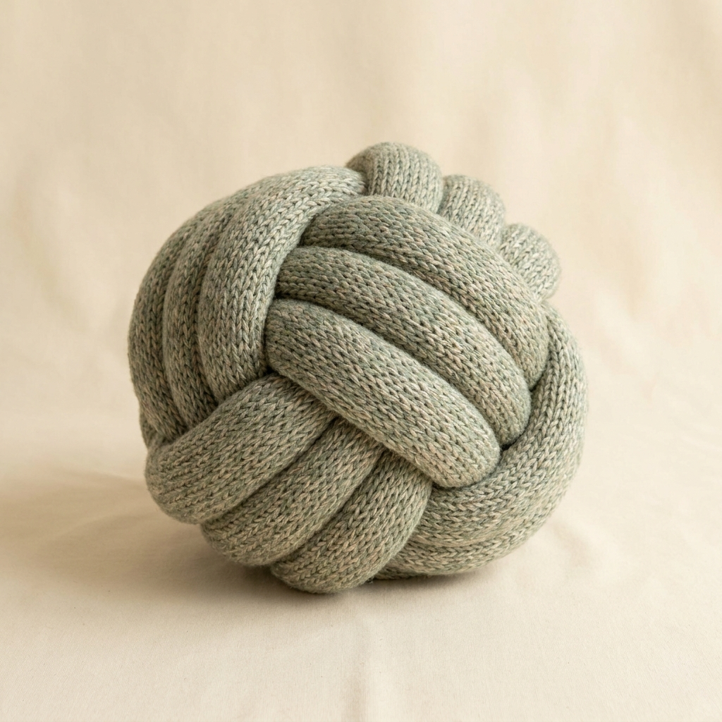 Weighted knot pillow