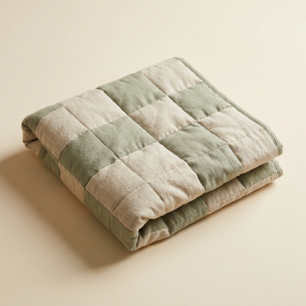 Weighted lap pad