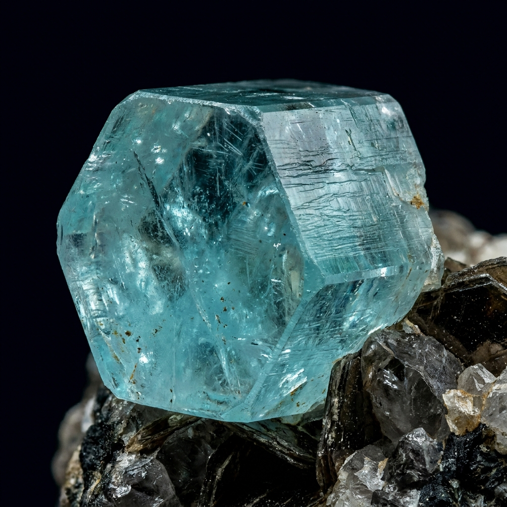Aquamarine crystal