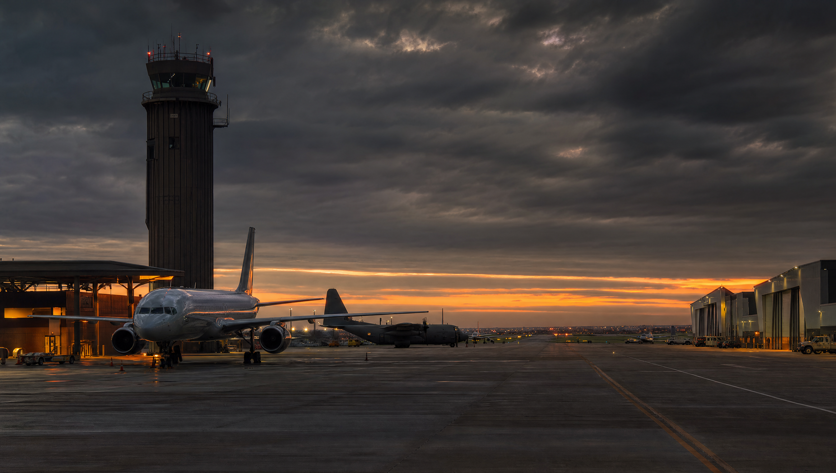 Kelly Field industrial airport at Port San Antonio