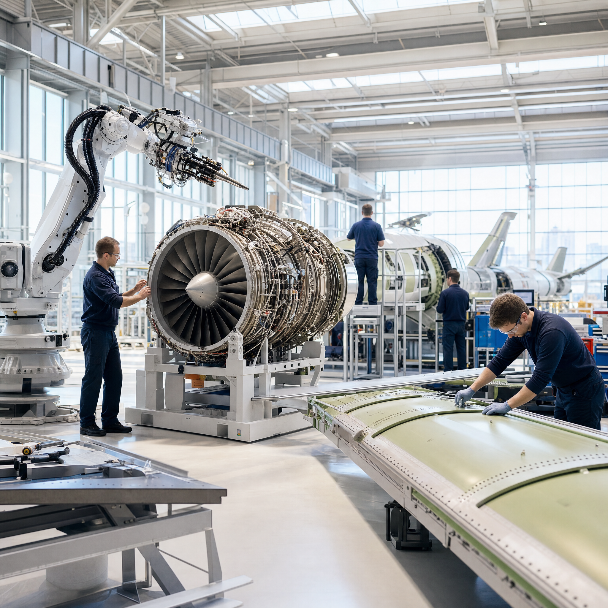 Advanced manufacturing floor