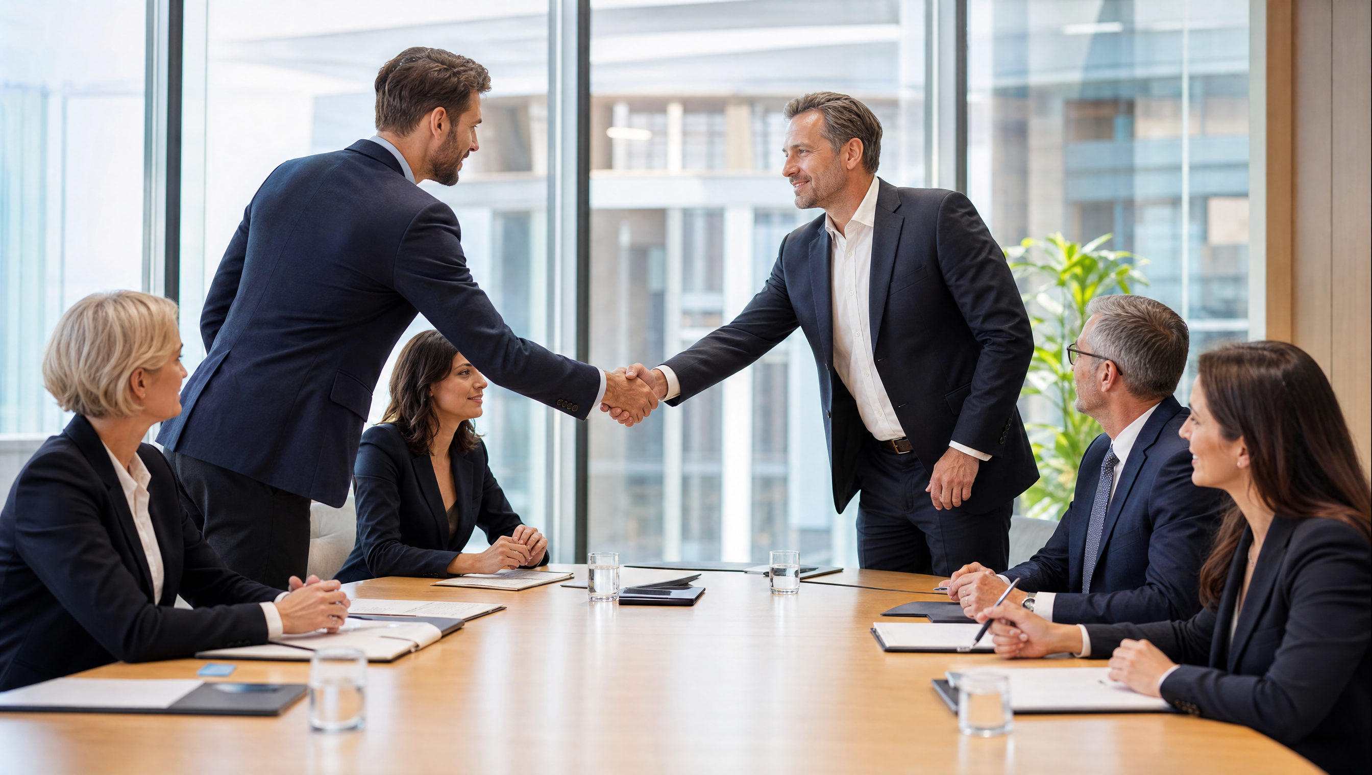 Port San Antonio boardroom where procurement decisions are reviewed