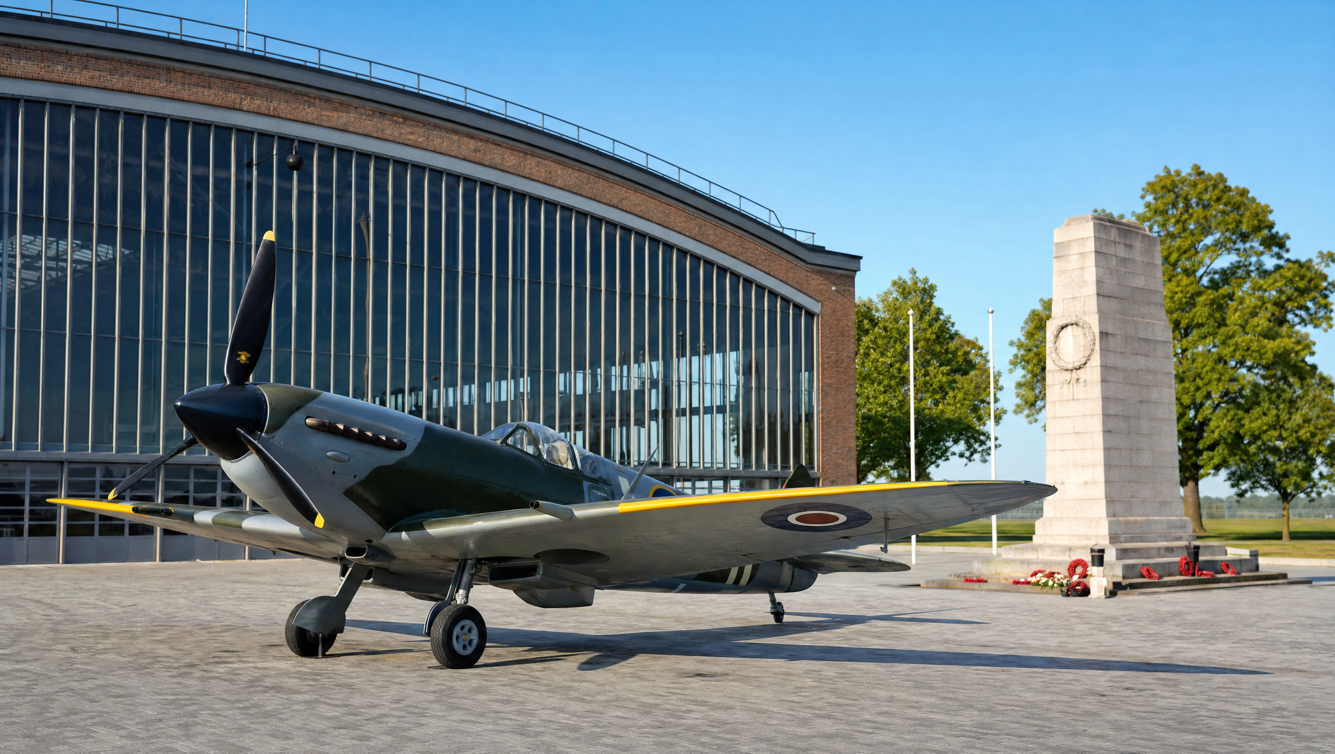 Vintage aircraft honoring aviation heritage