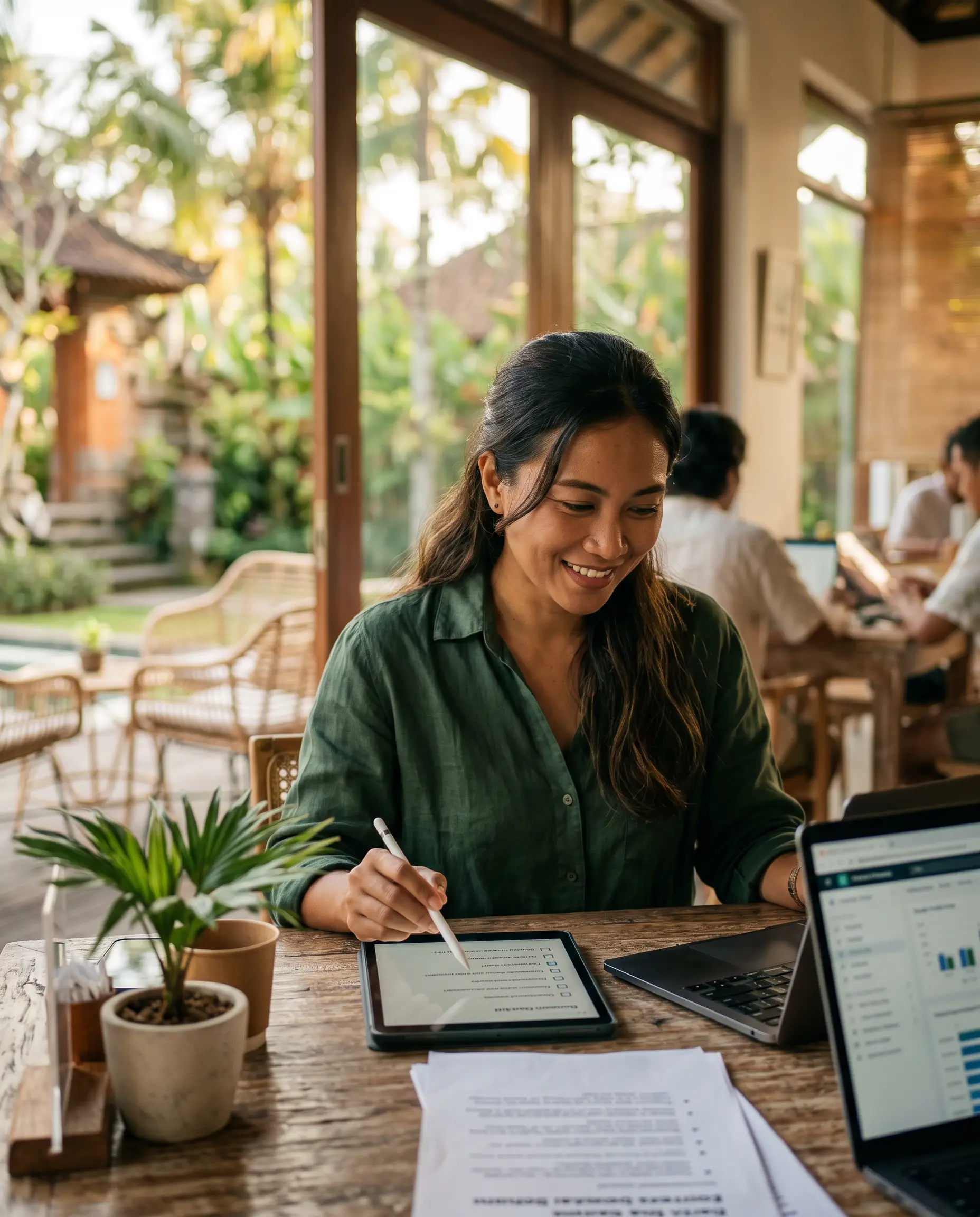 Candidate and employee documents organized for hiring and onboarding