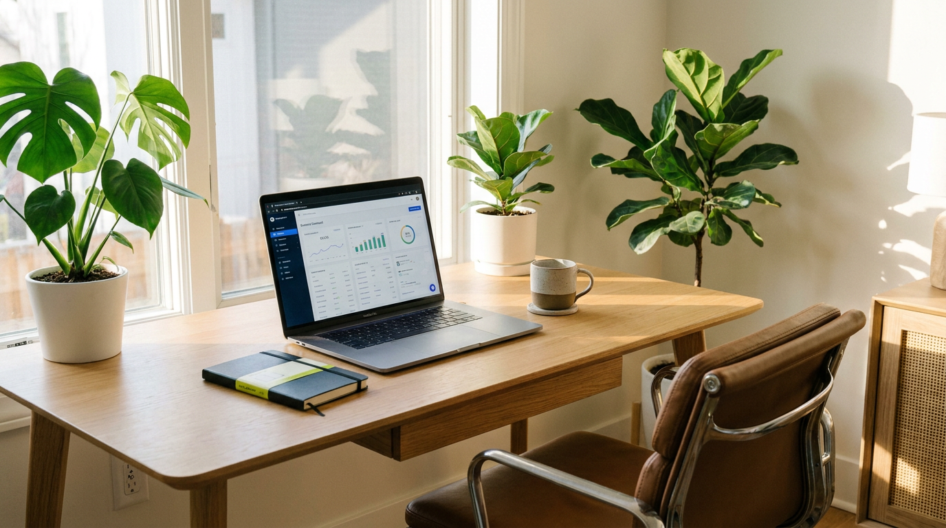 Modernes Home Office
