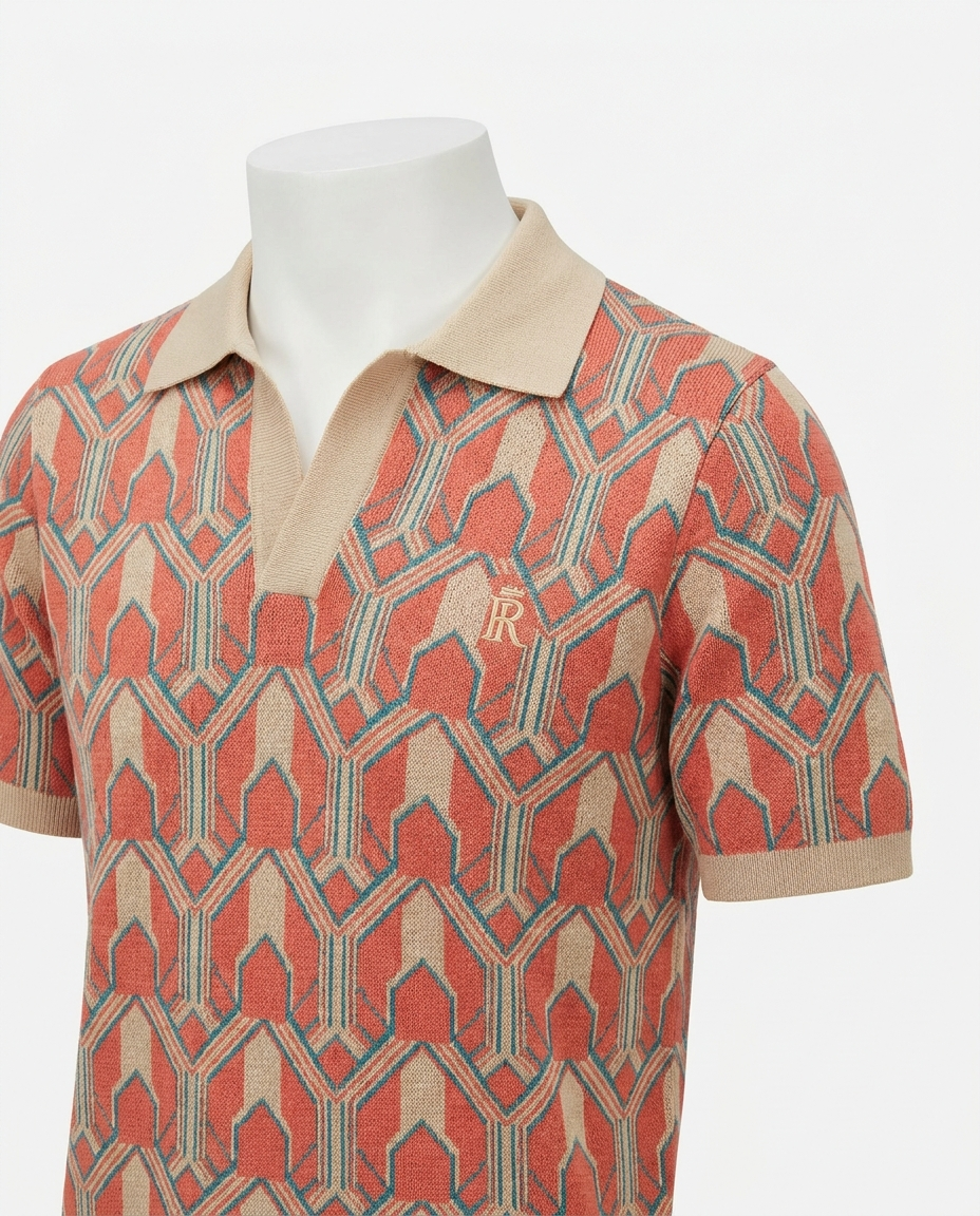 Deco Knit Polo