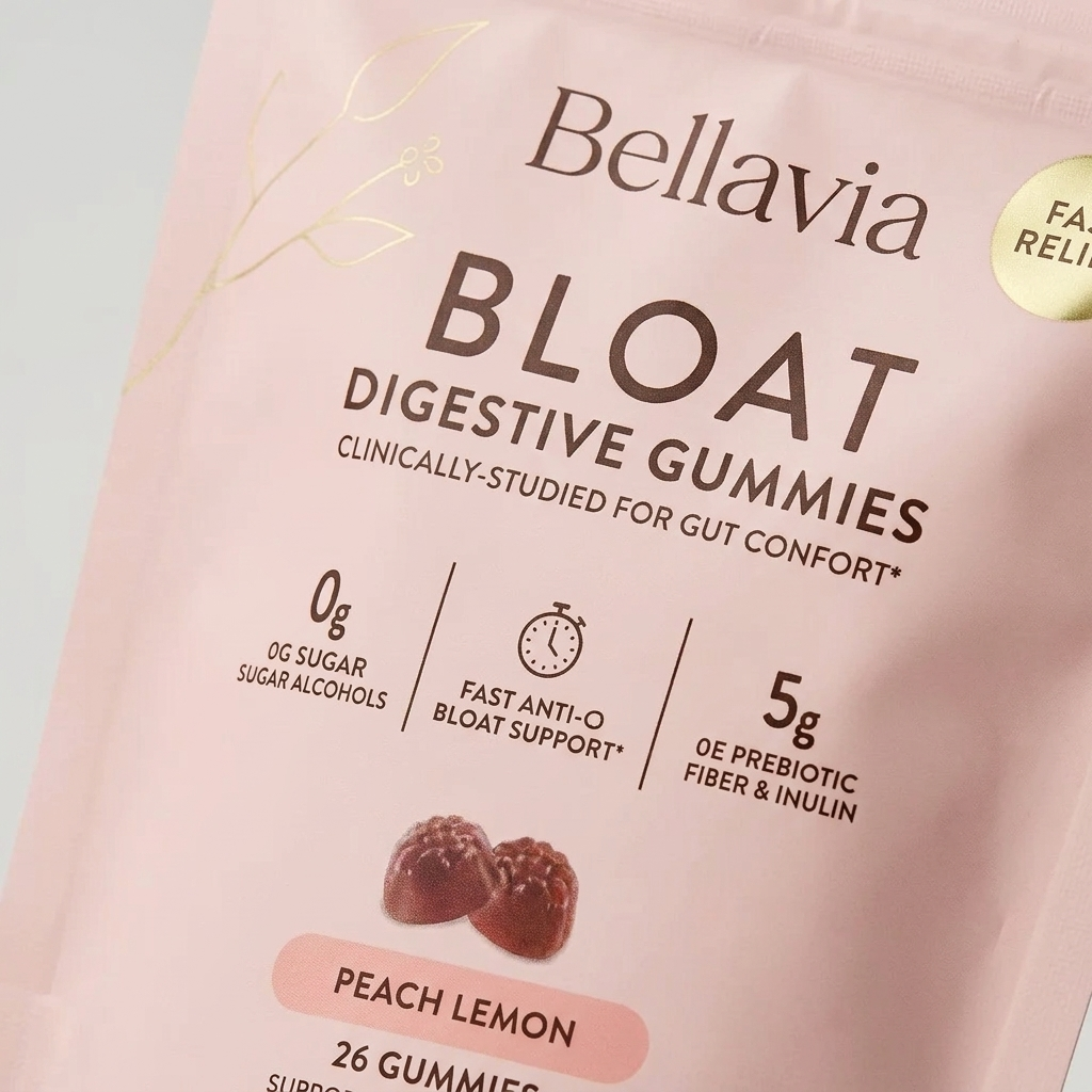 Bellavia BLOAT ingredient label detail