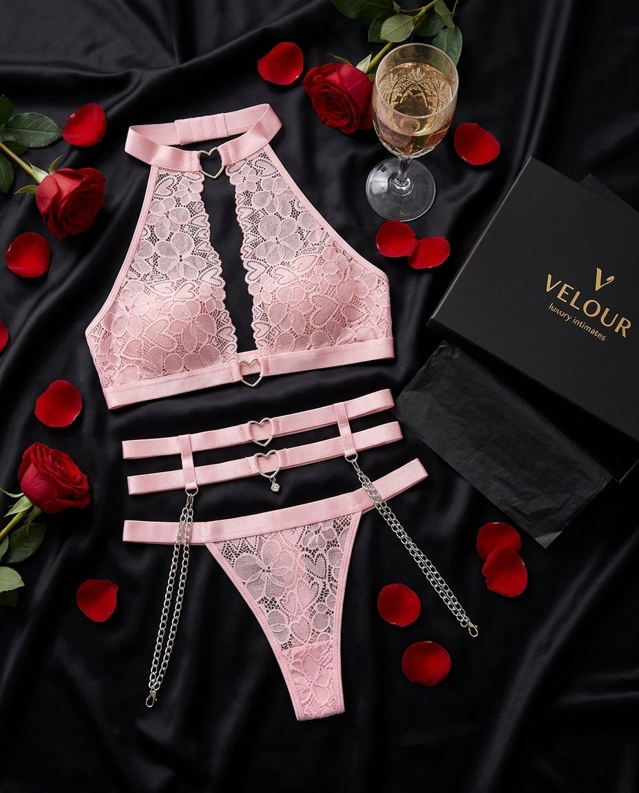 VELOUR Seamless Push-Up Bra & Panty Set