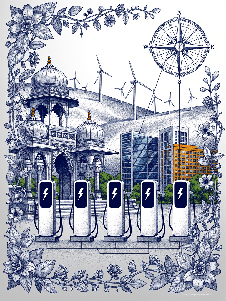 International charging network integration with UBC protocol showing global connectivity through standardized infrastructure