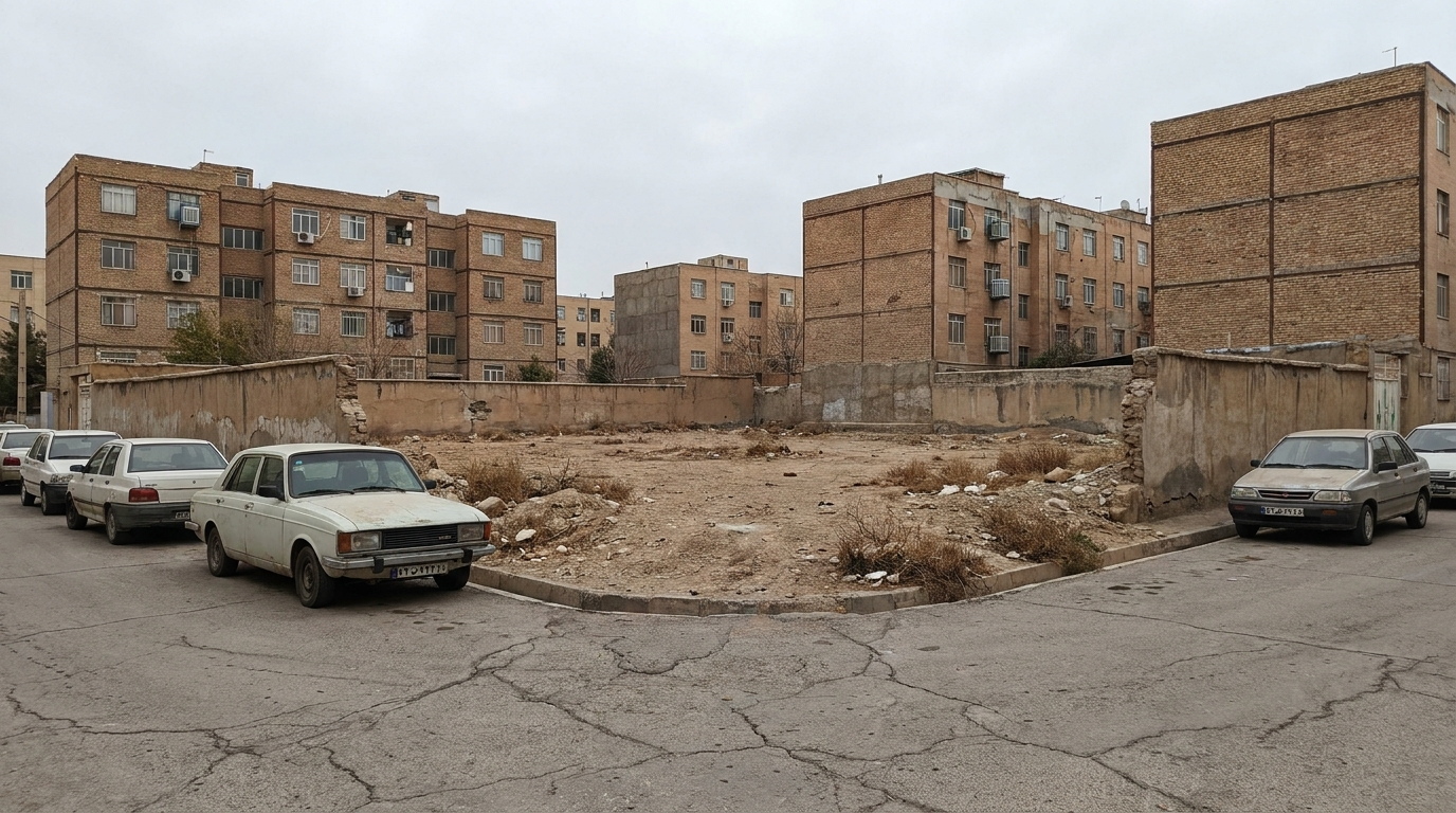 Before: empty land — Shiraz
