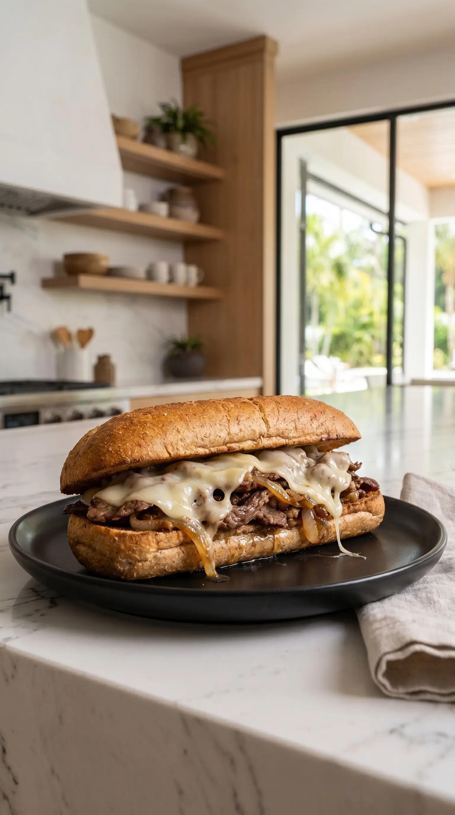 Philly cheesesteak scored in easyChef Pro