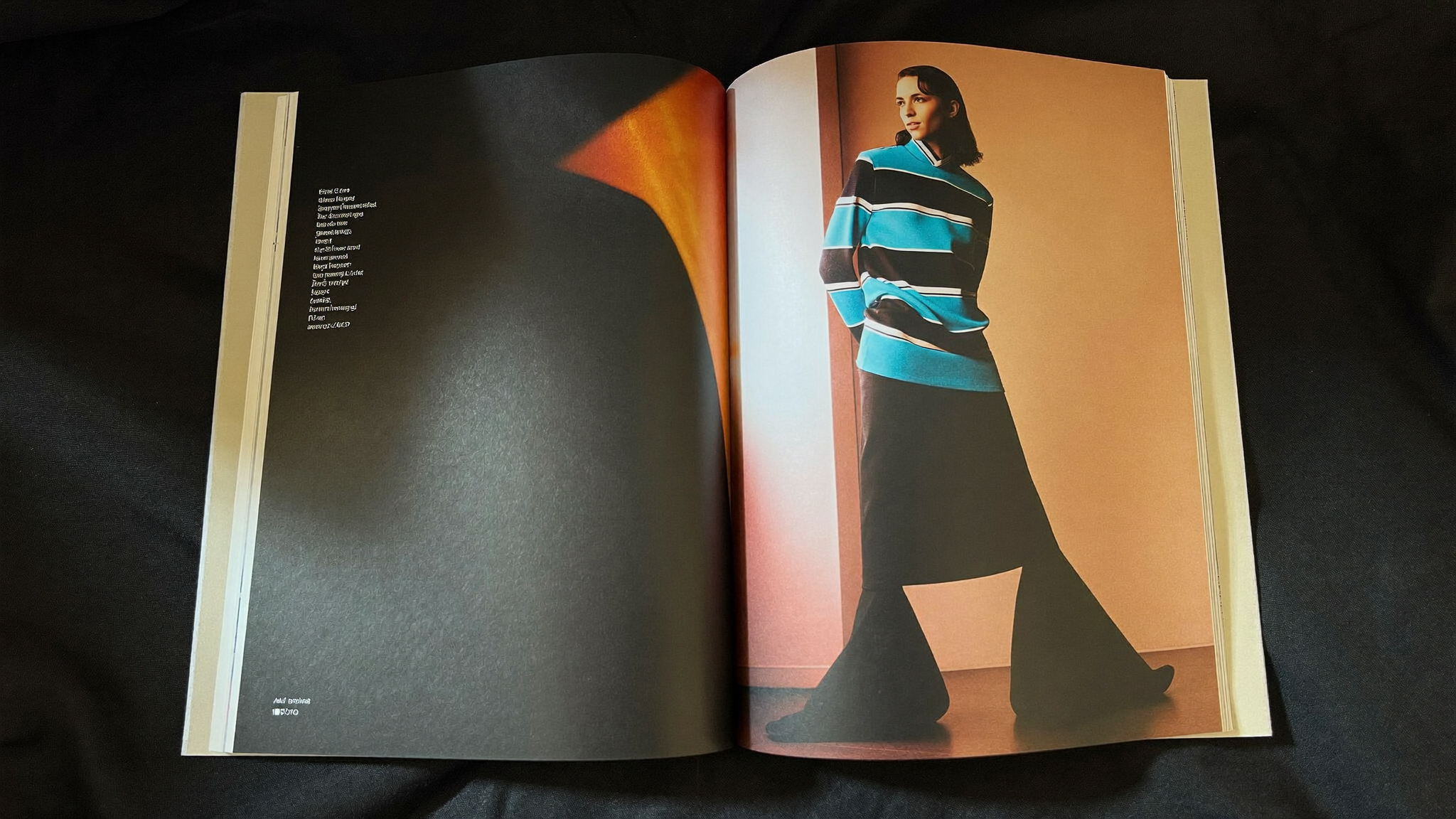 The Lookbook, open spread