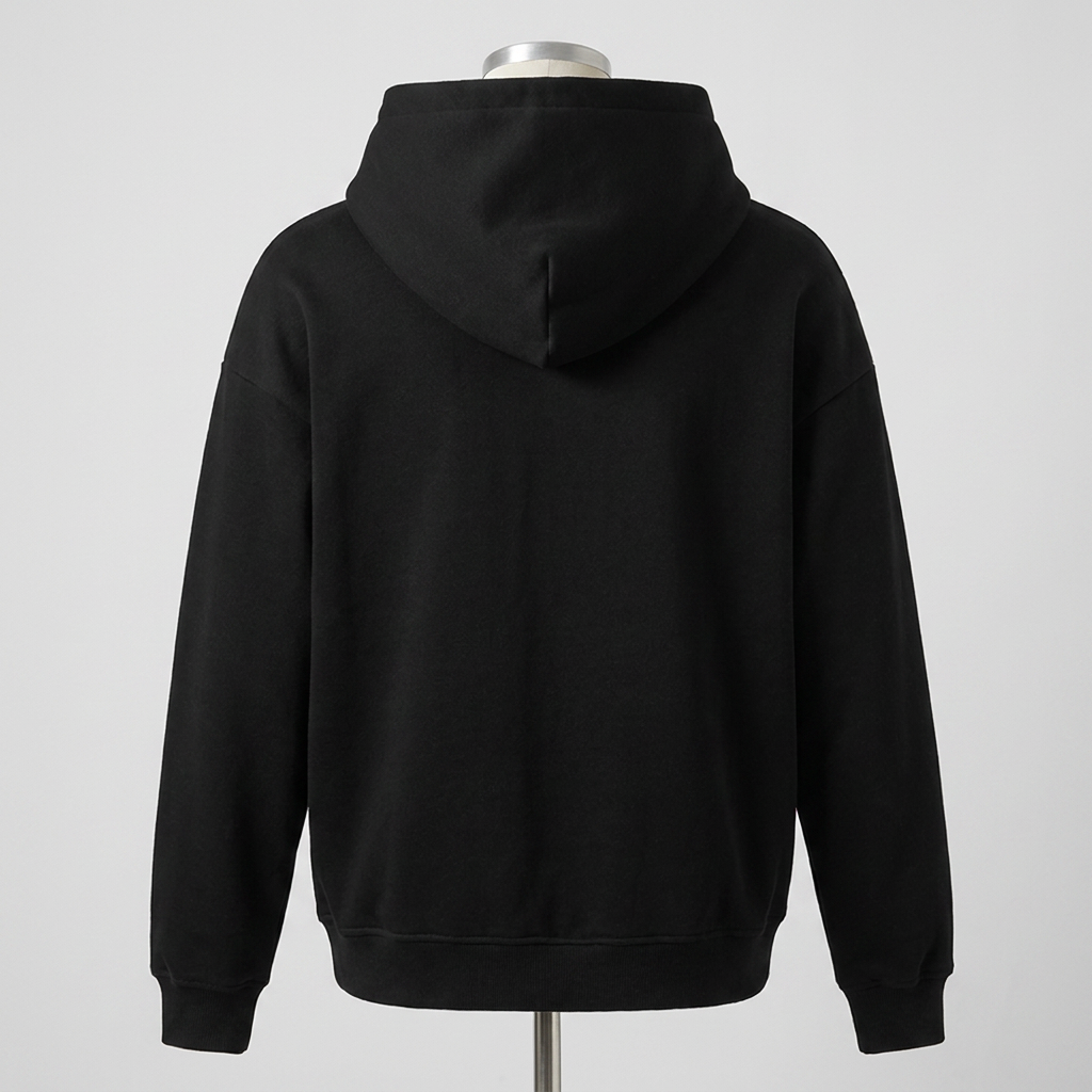 Men's Streetwear Hoodie - back view