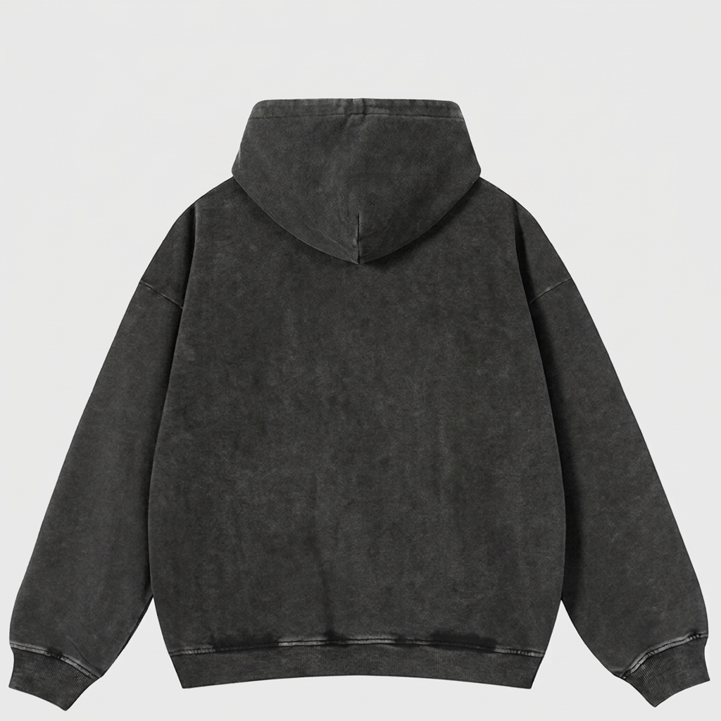Shadow Vintage Graphic Hoodie - back view