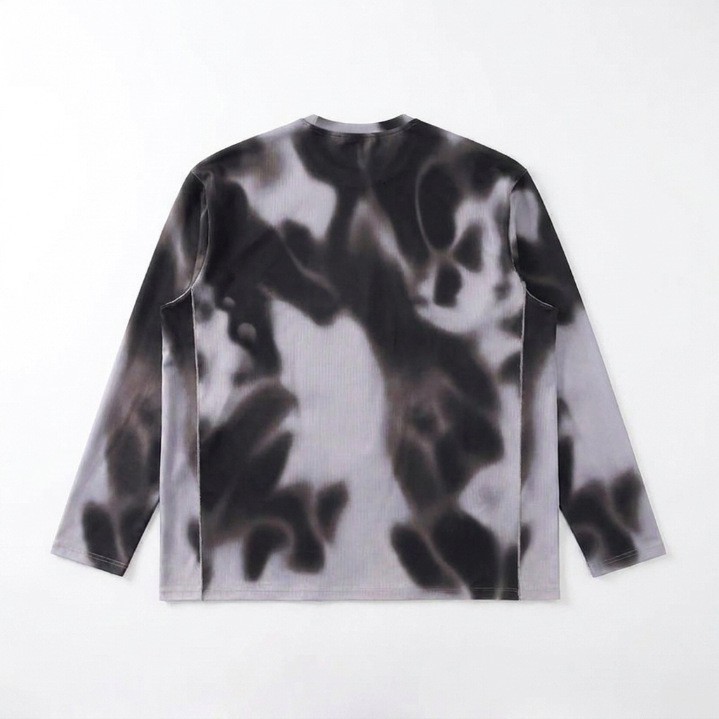 Digital Camo Long-Sleeve T-Shirt - back view