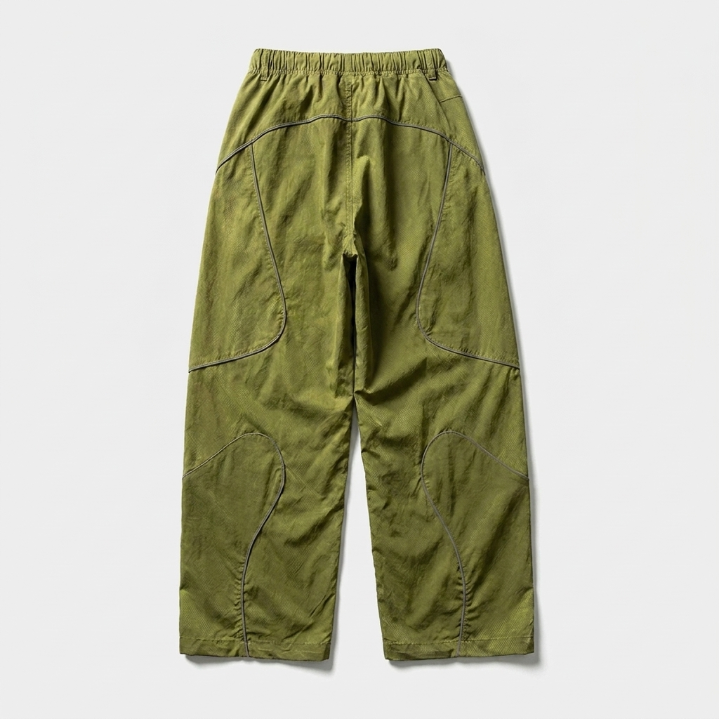 Outdoor Reflective Cargo Pants - back view