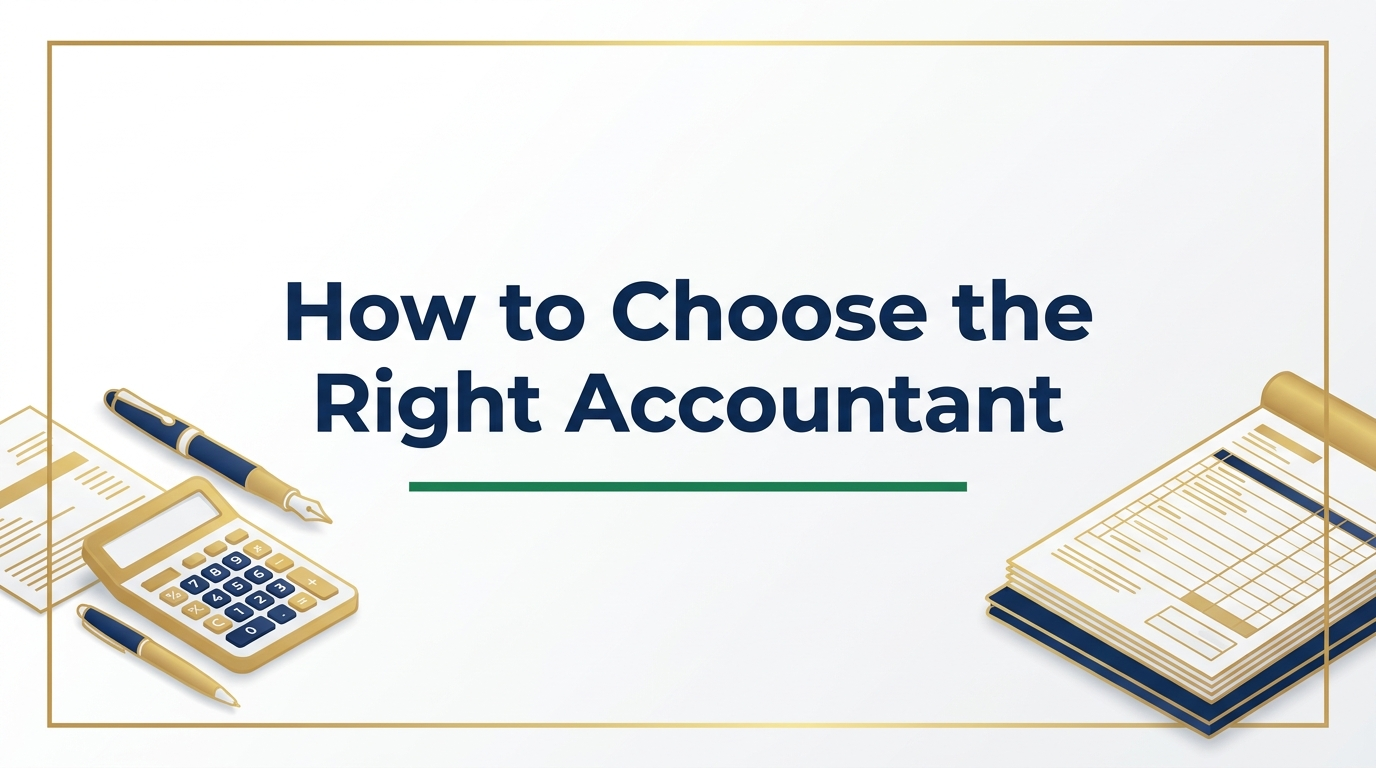 How to Choose the Right Accountant in Oakville