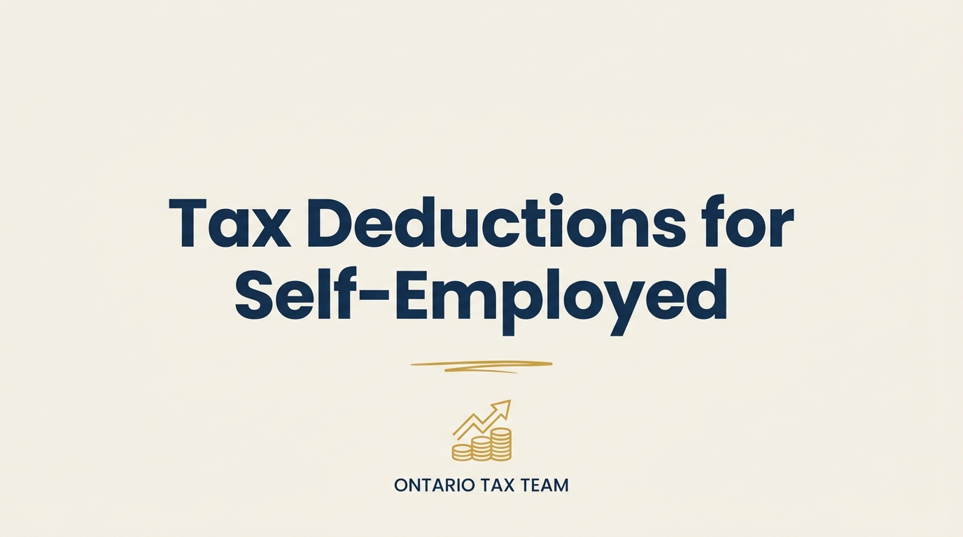 Tax Deductions for Self-Employed Canadians (2026)