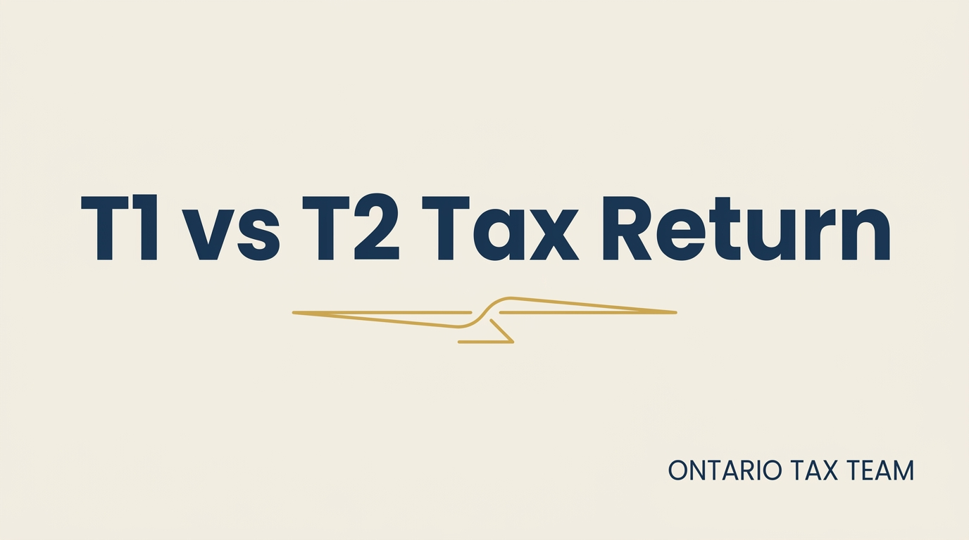 T1 vs T2 Tax Return: What's the Difference?