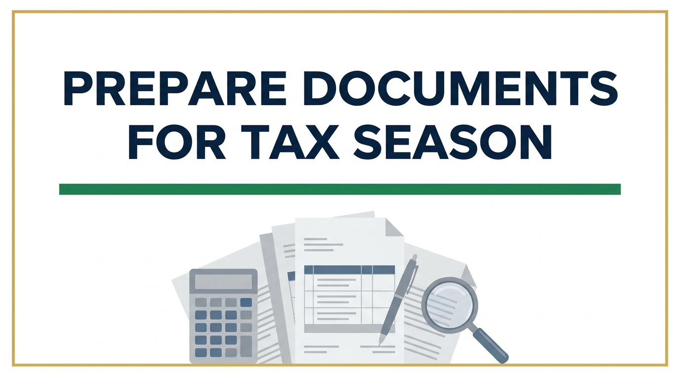 How to Prepare Your Documents for Tax Season