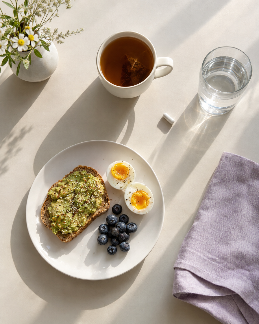 Frühstückstisch