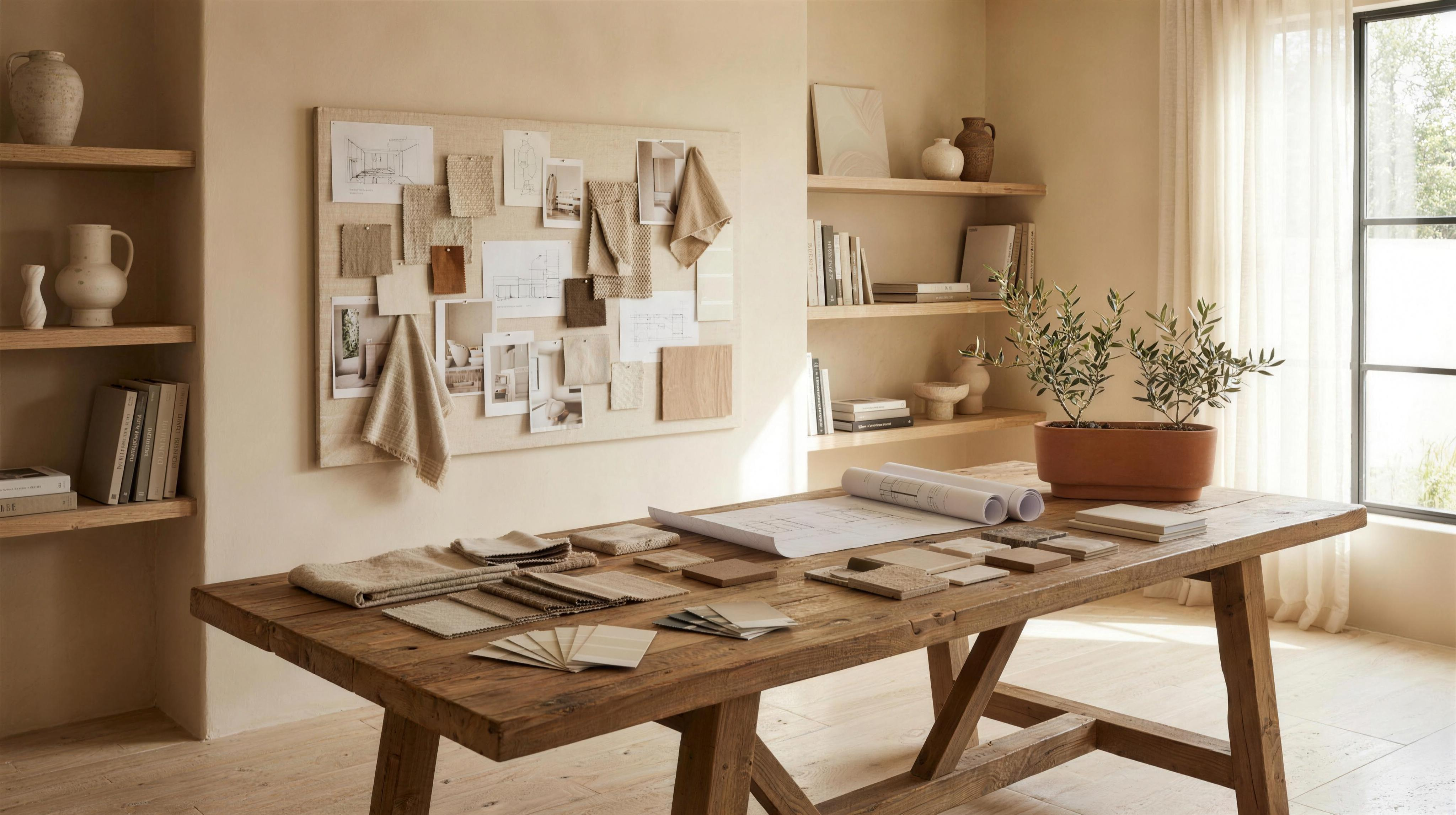 Gisella Alvarado design studio workspace