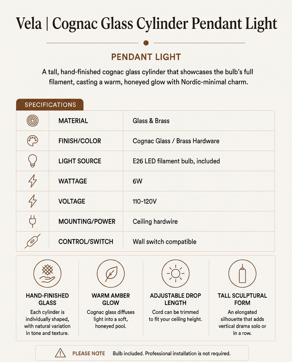 Vela Specifications